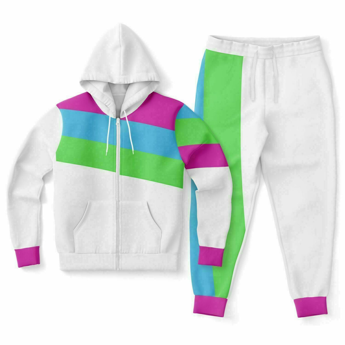 Retro Phenom Unisex ZipHoodie and Jogger Set