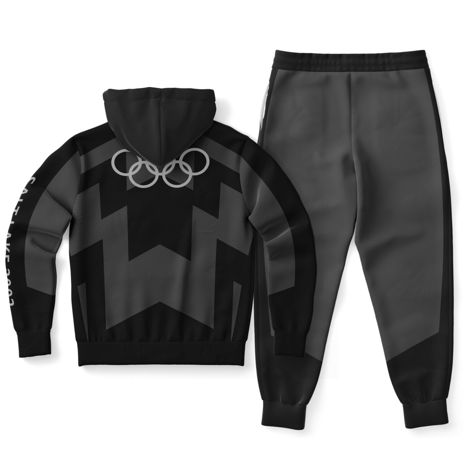 The Salt Lake 2002 Olympics Uniforms Hoodie & Jogger - Black