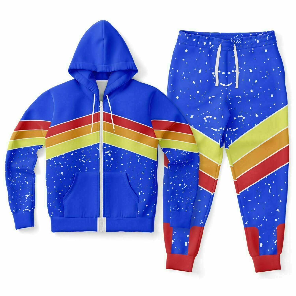 Powder Rewind Unisex Ziphoodie And Jogger Set