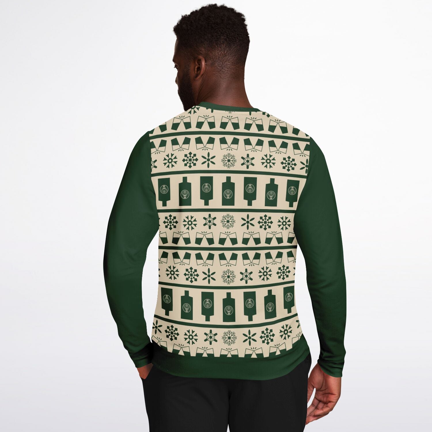 Arnold Jorts 'n Jager Ugly Christmas Sweater for Skiers