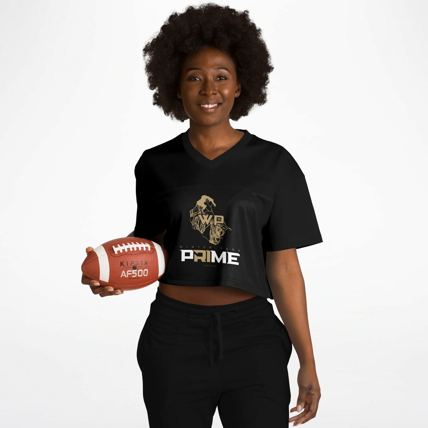 Prime Winter Park, Colorado Cropped Football Jersey