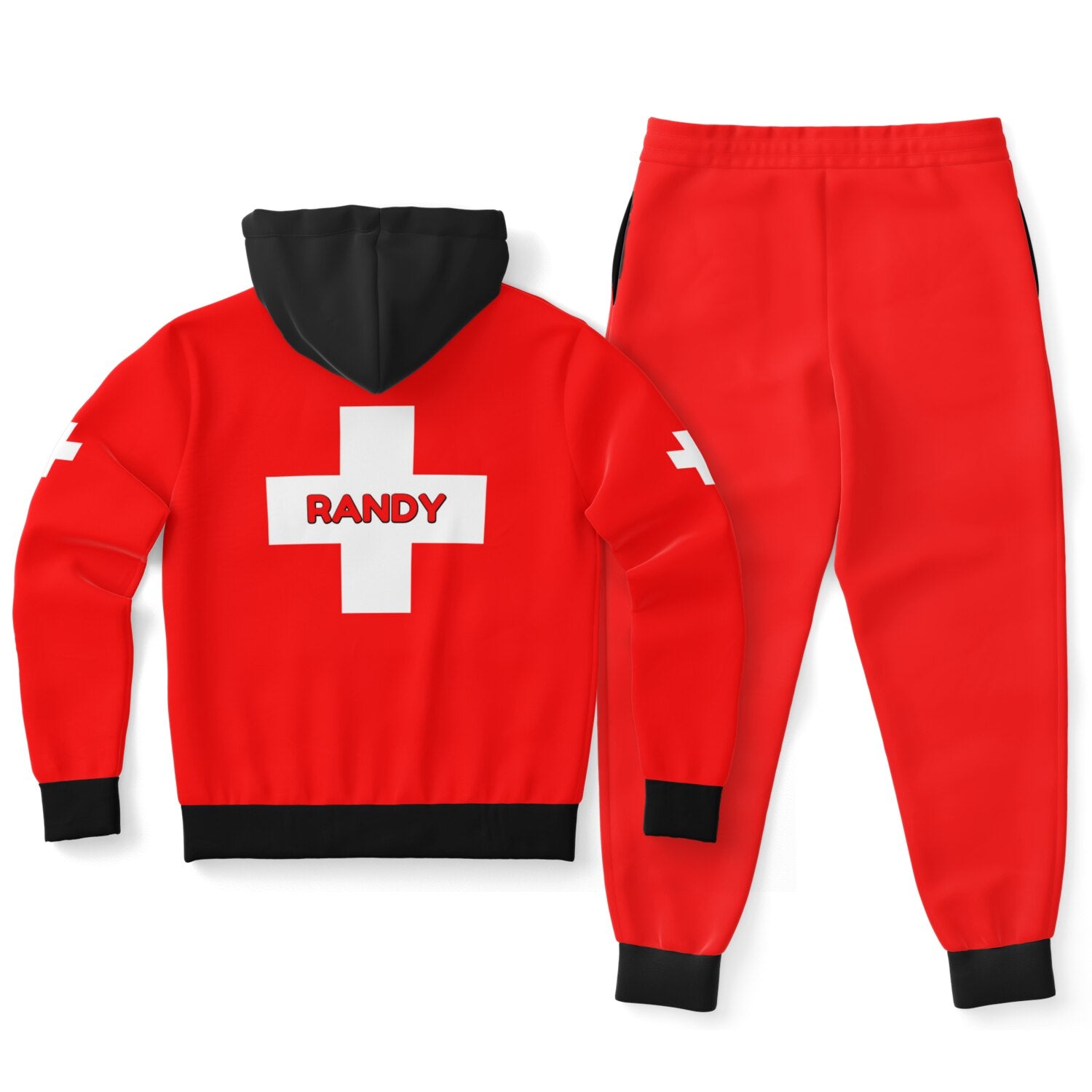 PERSONALIZED Ski Patrol Hoodie and Jogger Sets