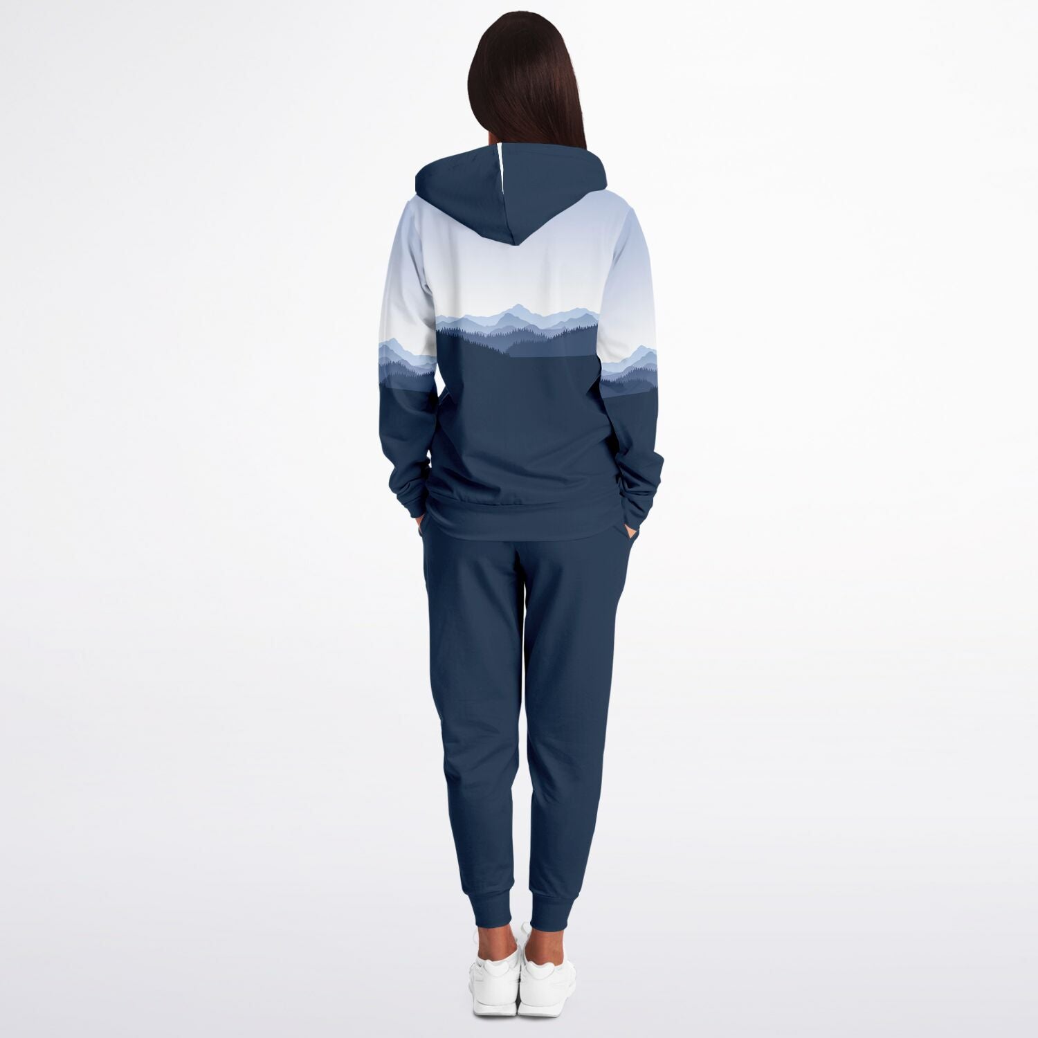 Morning Bluebird Unisex Ziphoodie And Jogger Set