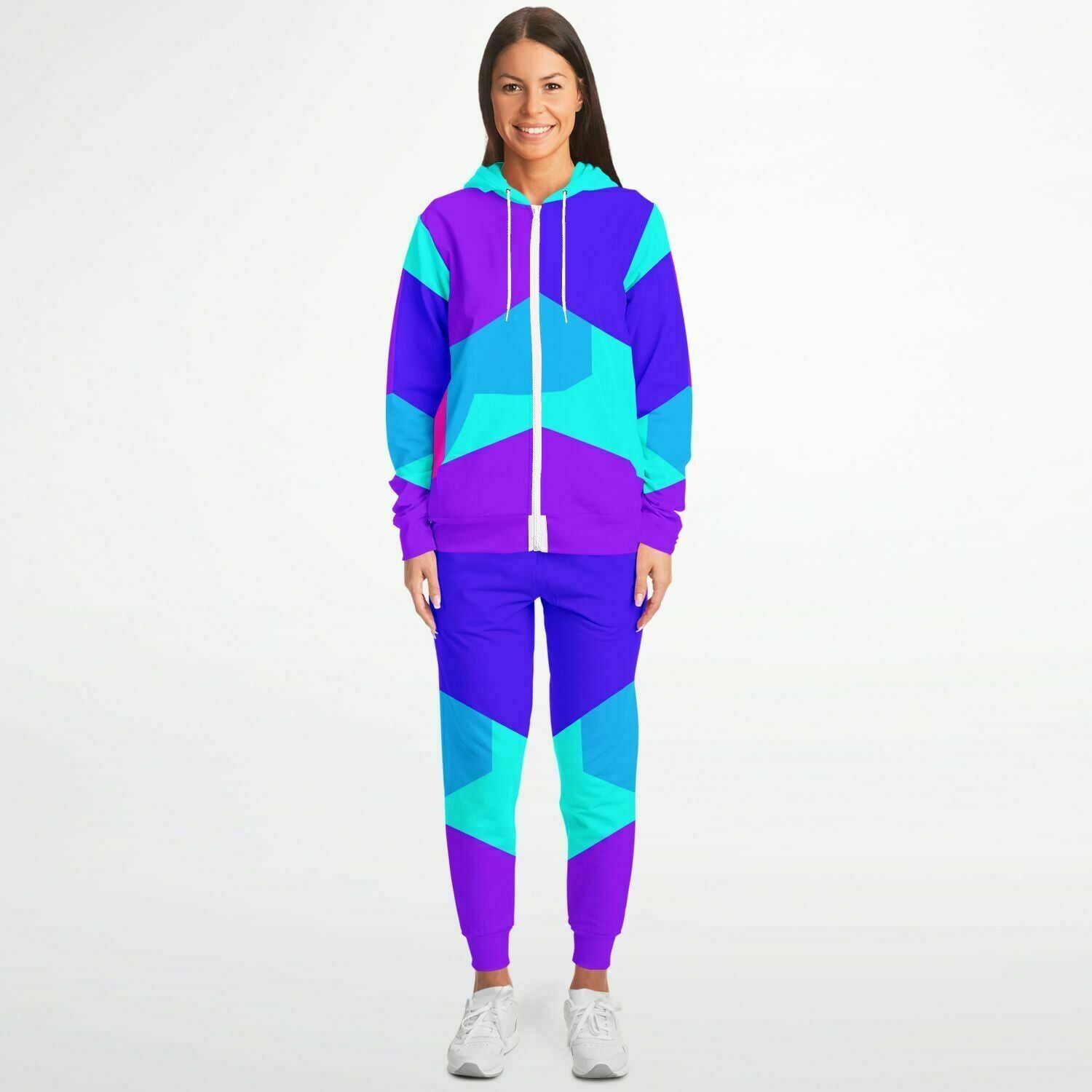 Purple Vail Unisex ZipHoodie and Jogger Set