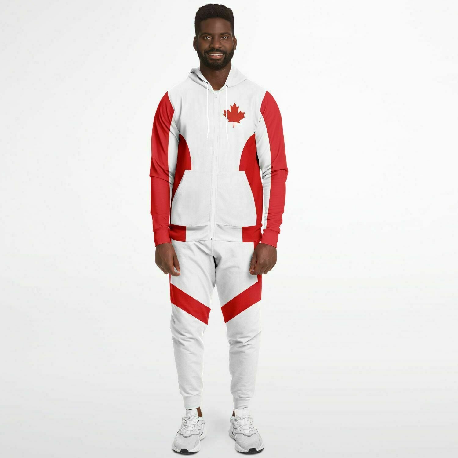 Oh Canada Unisex Ziphoodie and Jogger Set