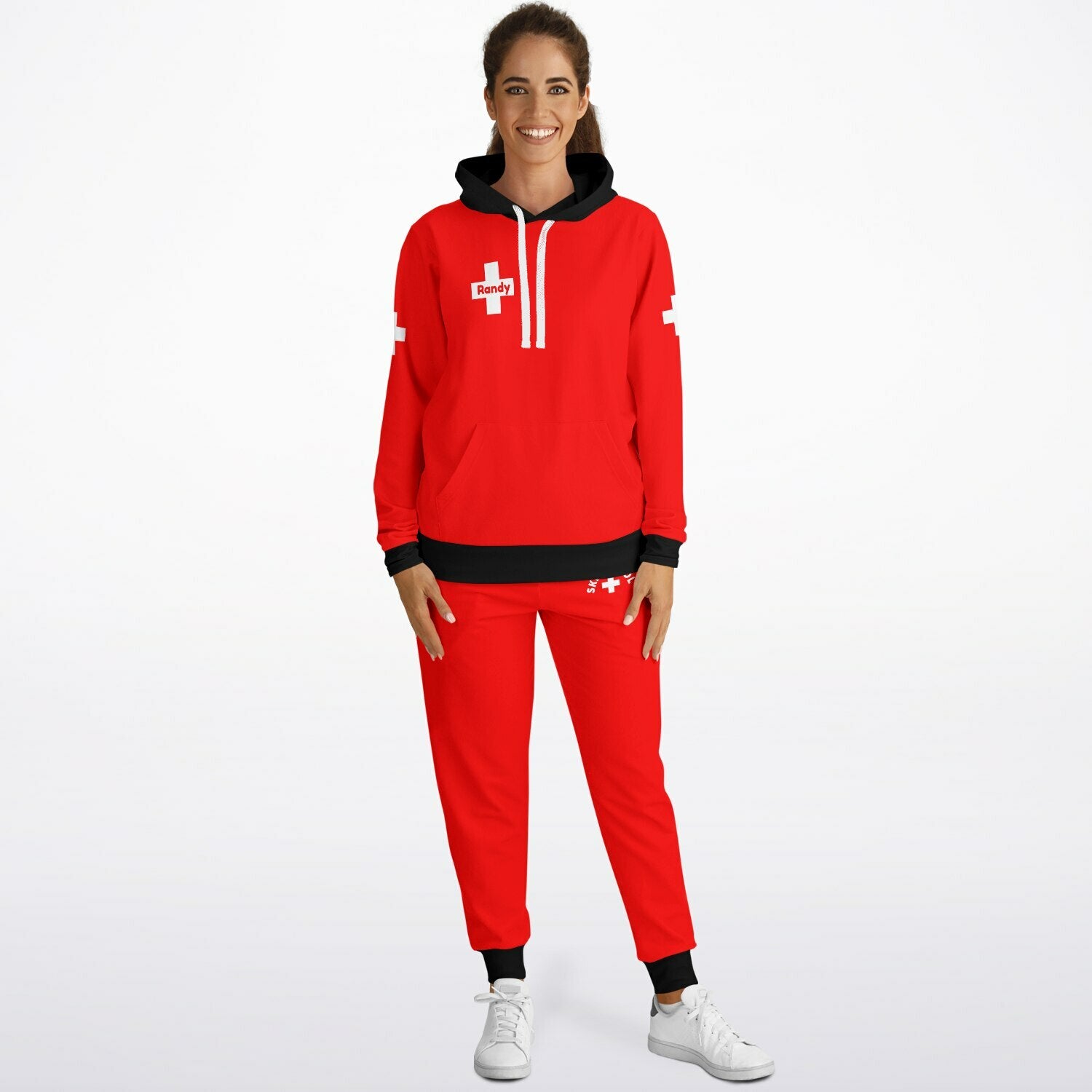 PERSONALIZED Ski Patrol Hoodie and Jogger Sets