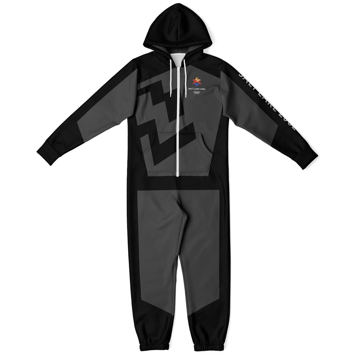 The Salt Lake 2002 Olympics Uniforms Jumpsuit - Black