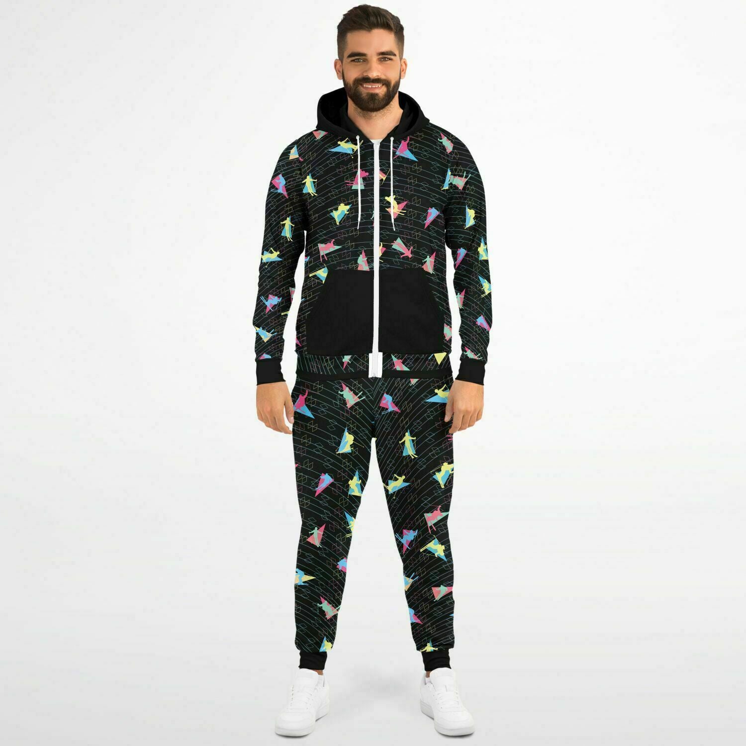 Ski Party Unisex Ziphoodie and Jogger Set