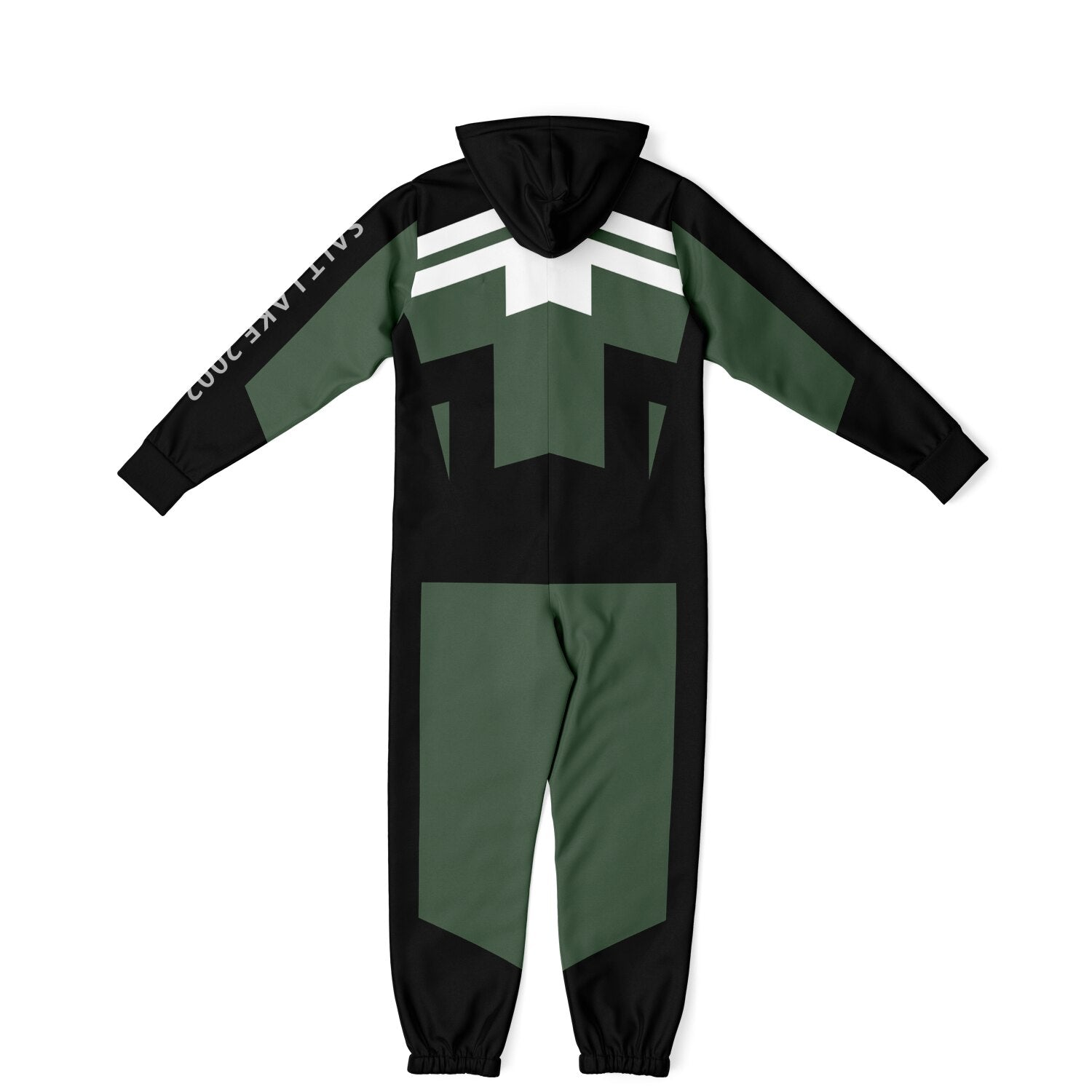 The Salt Lake 2002 Olympics Uniforms Jumpsuit - Green