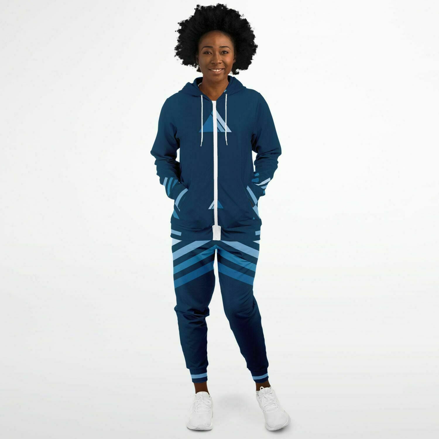 Winter Mountain Ziphoodie and Jogger Set