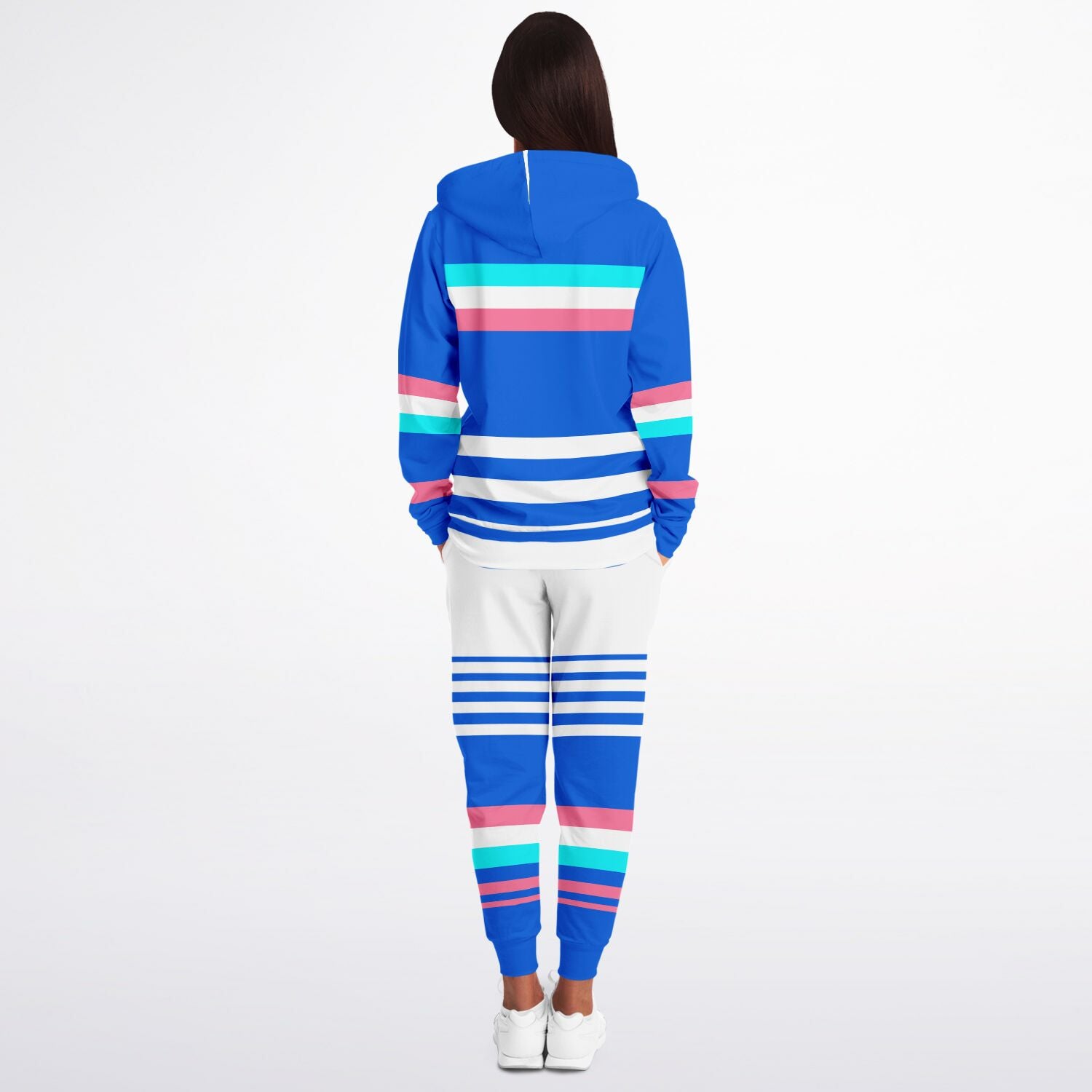 Stripe Club Unisex Ziphoodie and Jogger Set