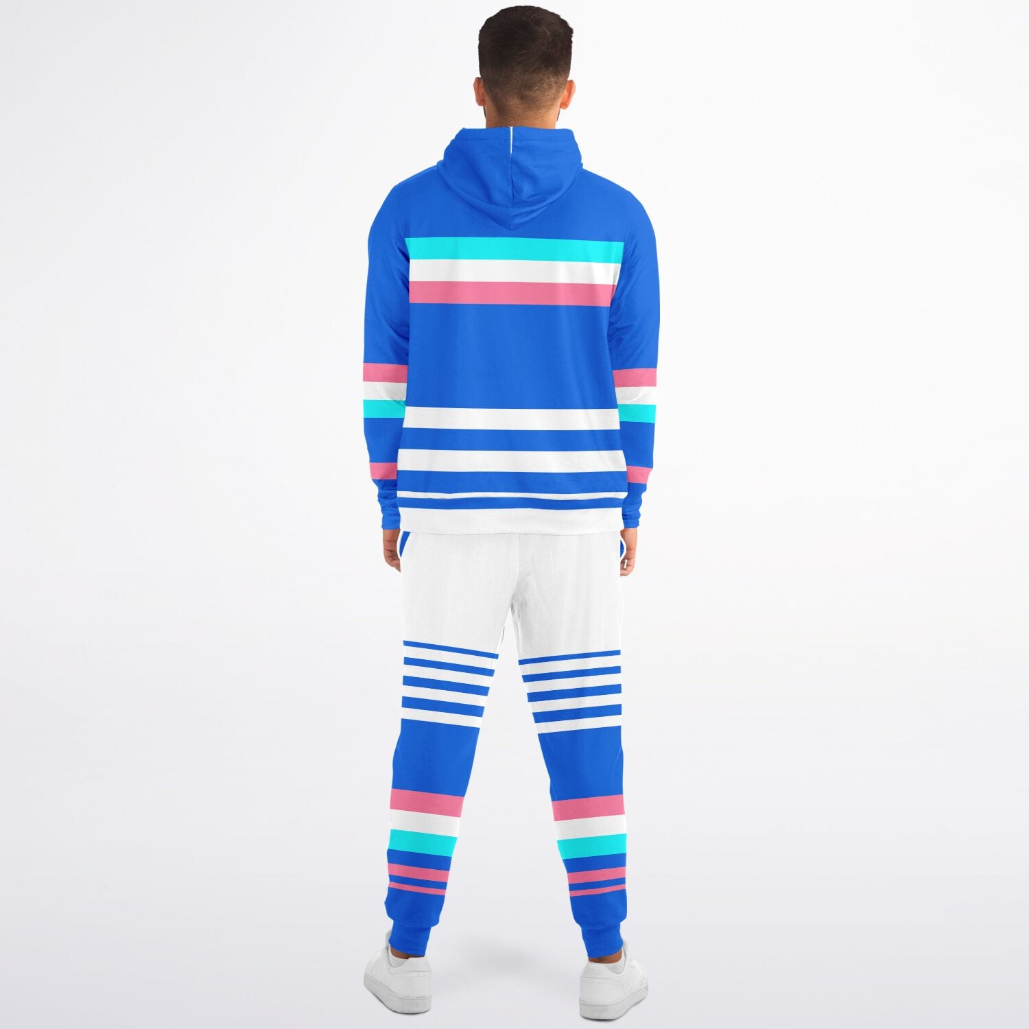 Stripe Club Unisex Ziphoodie and Jogger Set