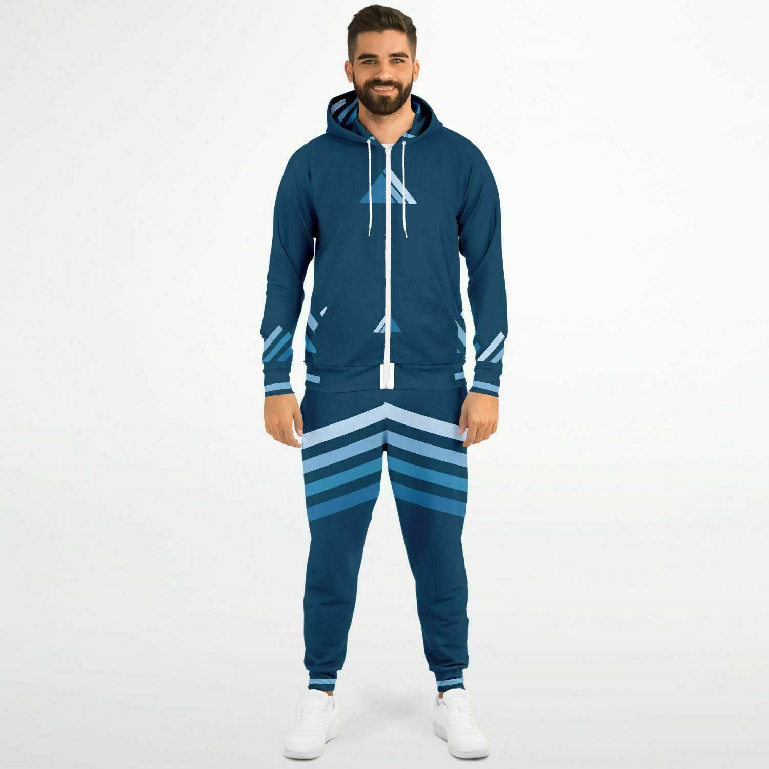 Winter Mountain Ziphoodie and Jogger Set