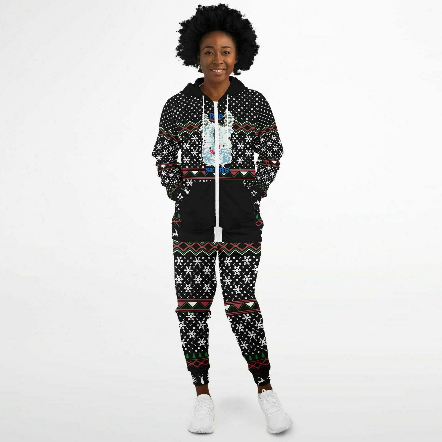 BERNIE SENDERS  UNISEX ZIPHOODIE AND JOGGER SET