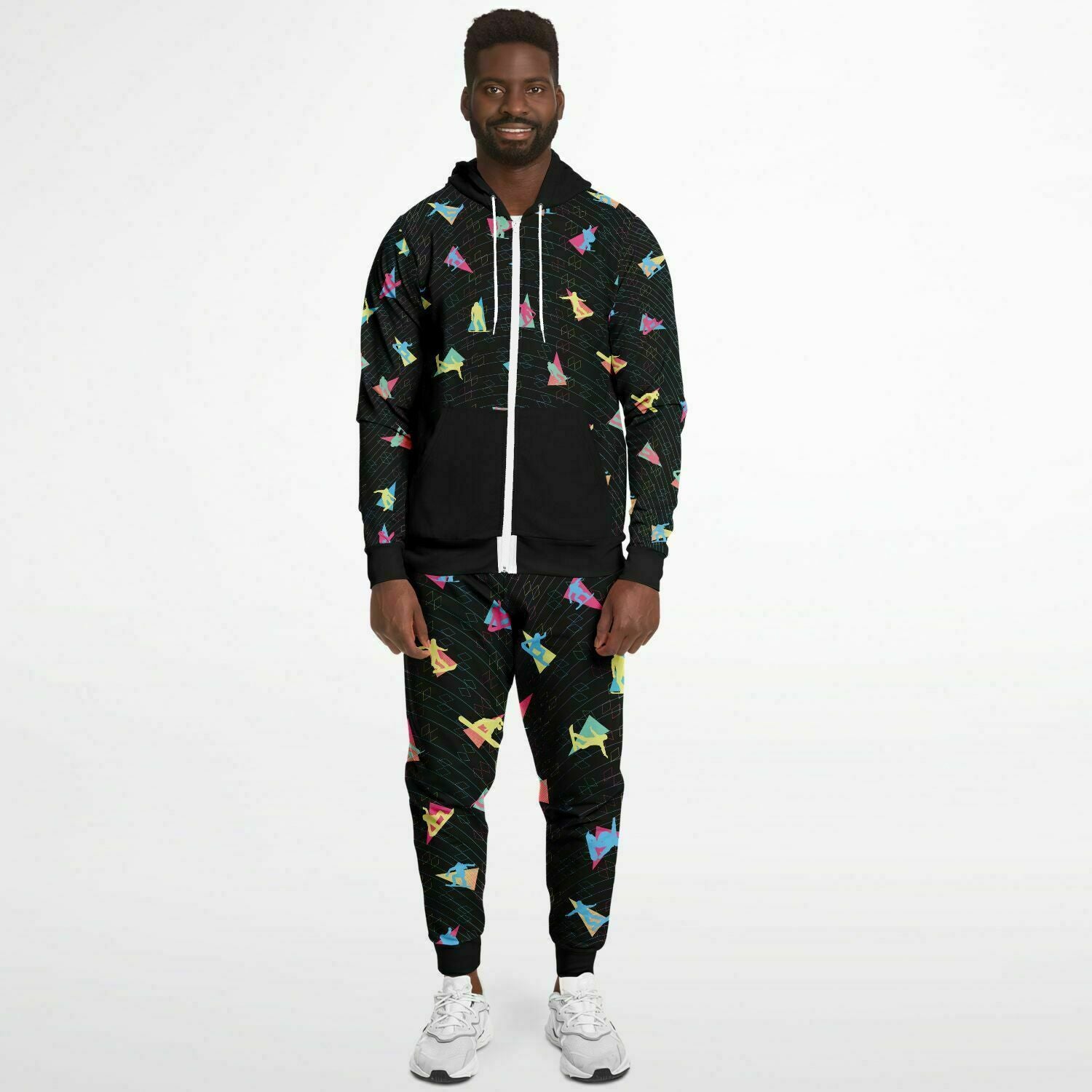 Snowboard Party Ziphoodie and Jogger Set