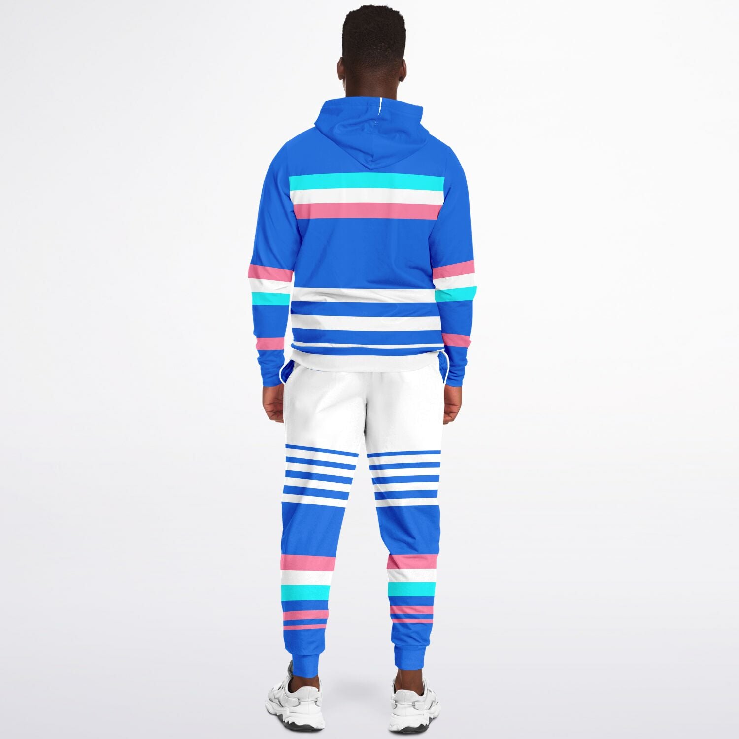 Stripe Club Unisex Ziphoodie and Jogger Set