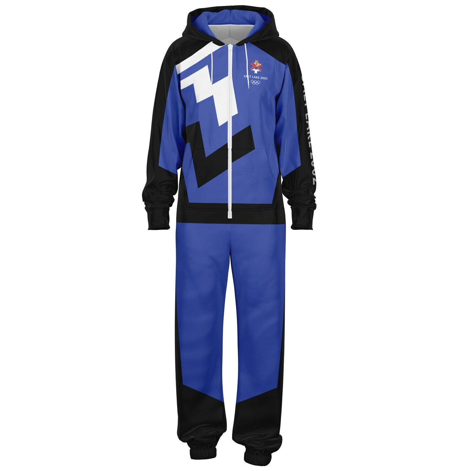 The Salt Lake 2002 Olympics Uniforms Jumpsuit - Blue