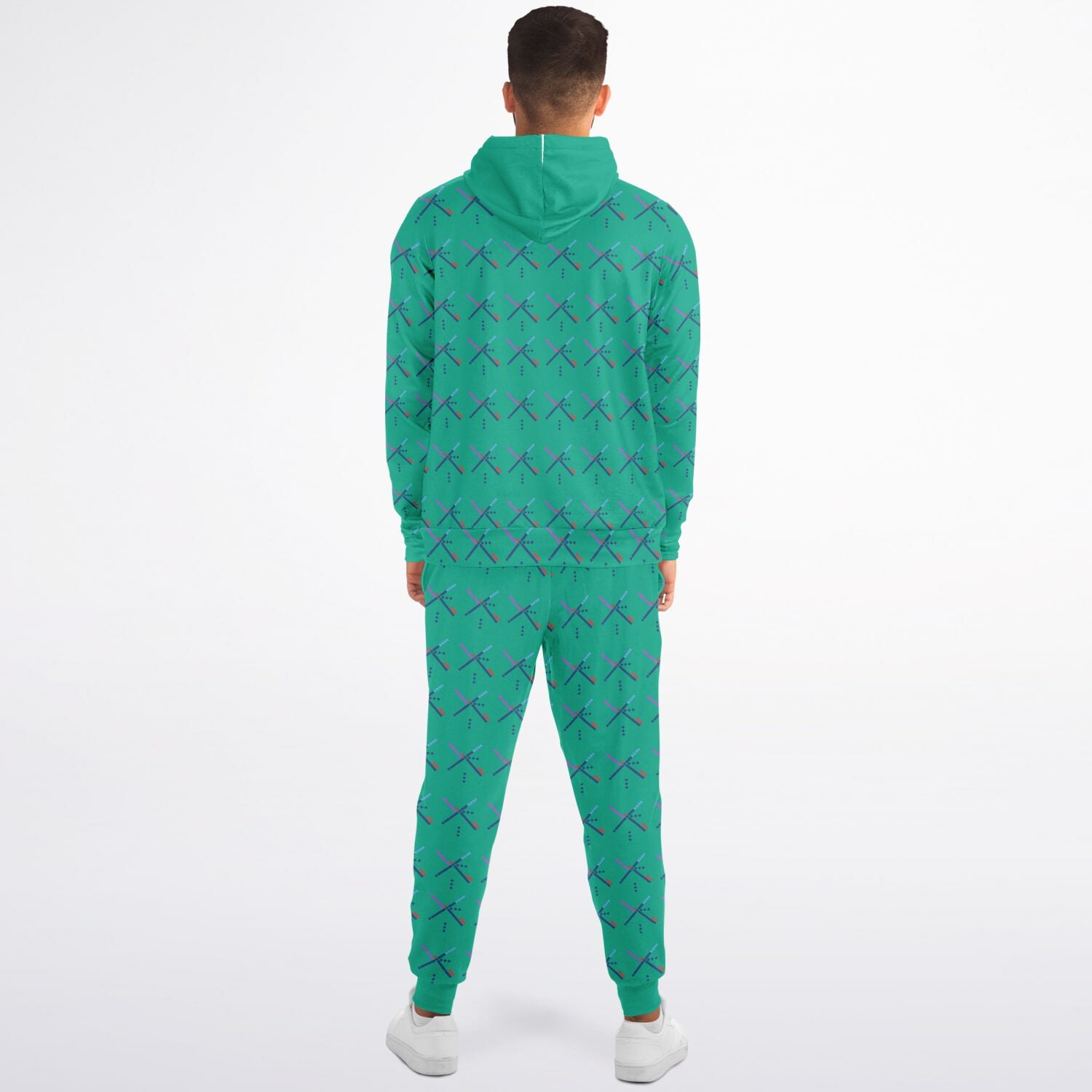 PDX Airport Unisex Ziphoodie And Jogger Set