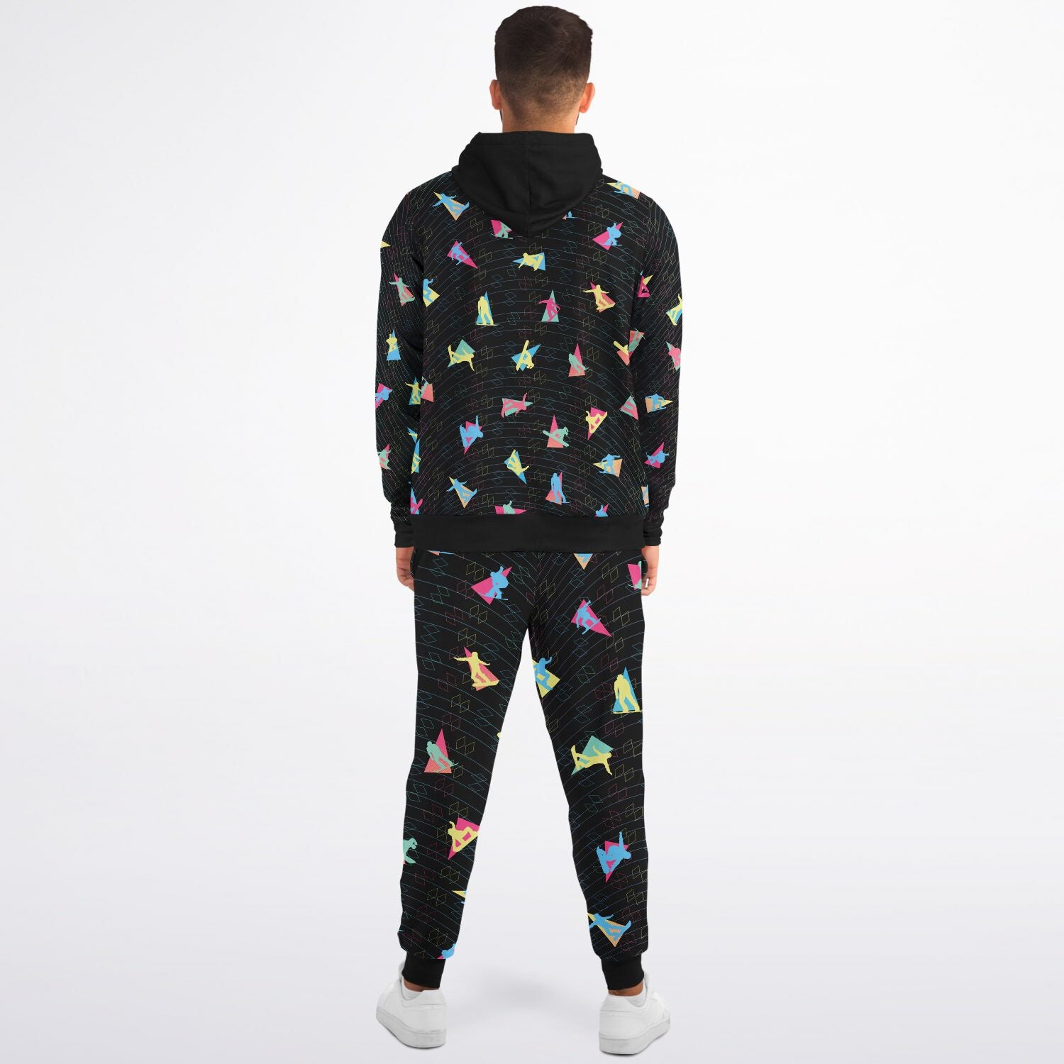 Snowboard Party Ziphoodie and Jogger Set