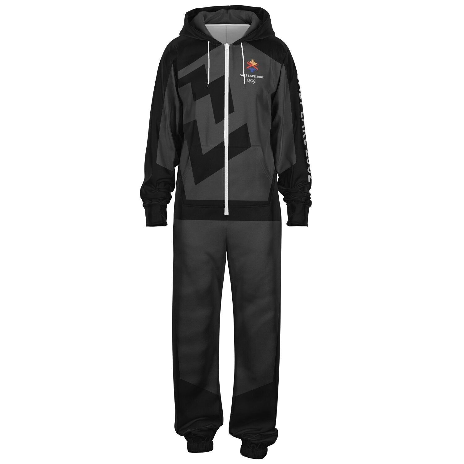 The Salt Lake 2002 Olympics Uniforms Jumpsuit - Black