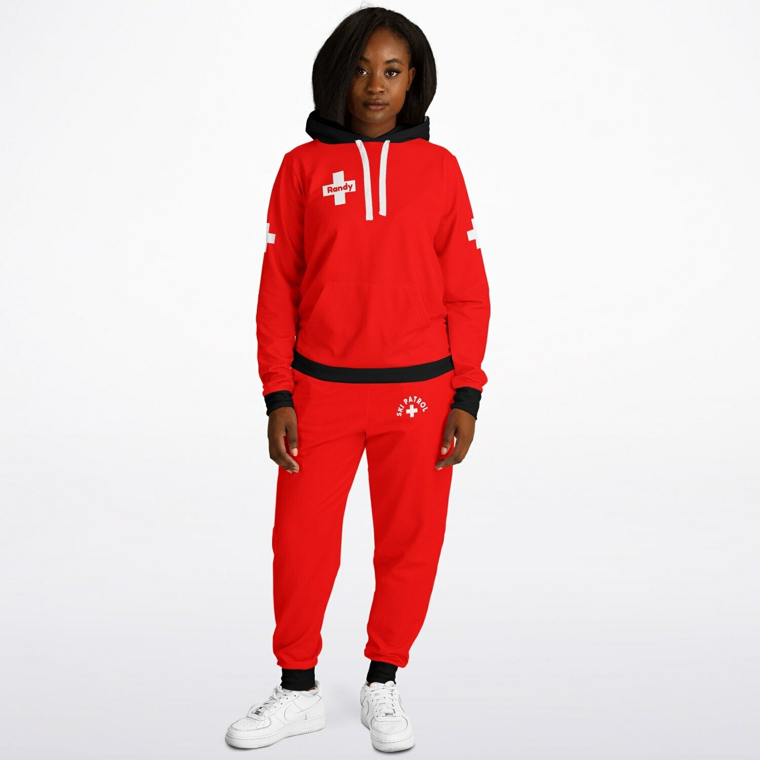 PERSONALIZED Ski Patrol Hoodie and Jogger Sets