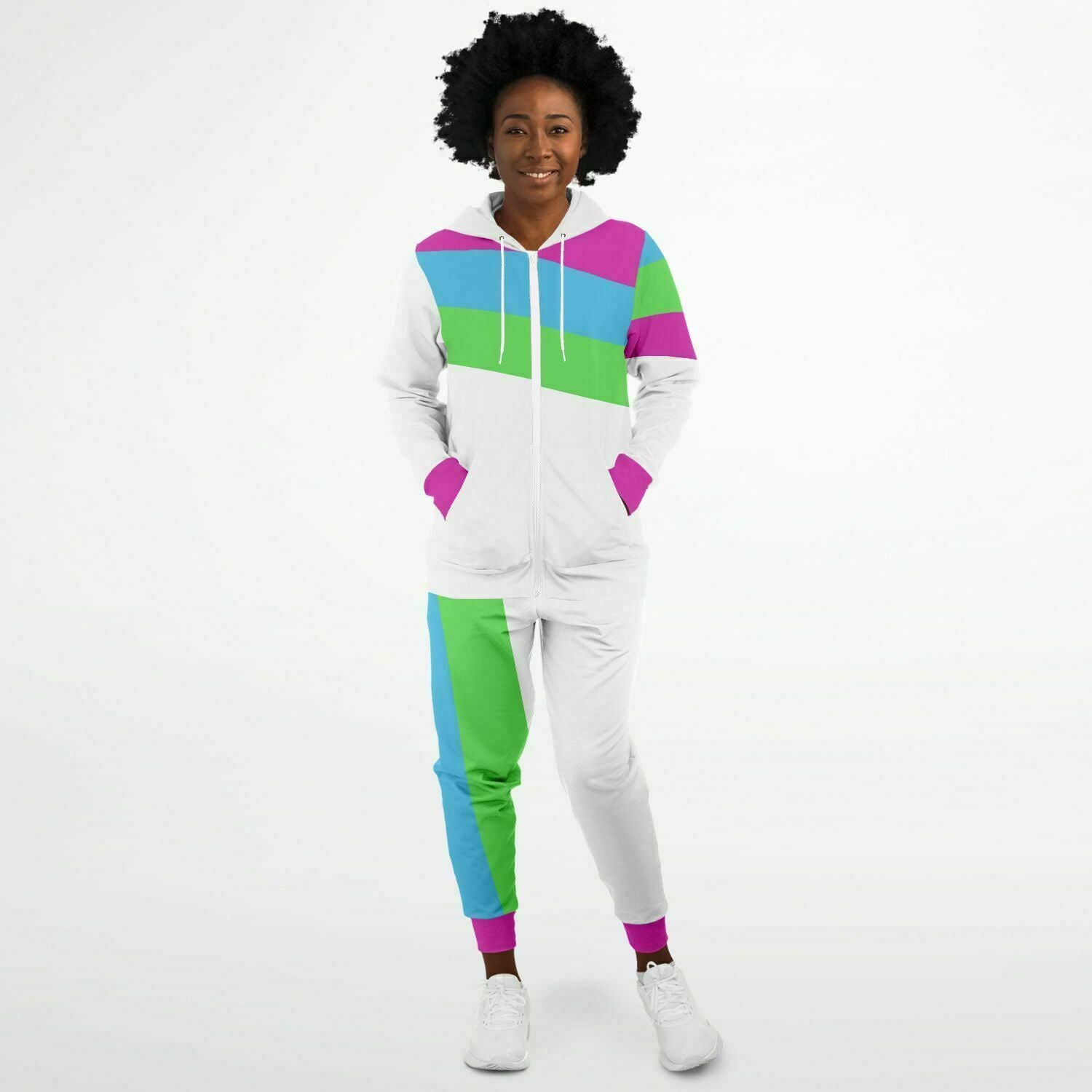 Retro Phenom Unisex ZipHoodie and Jogger Set