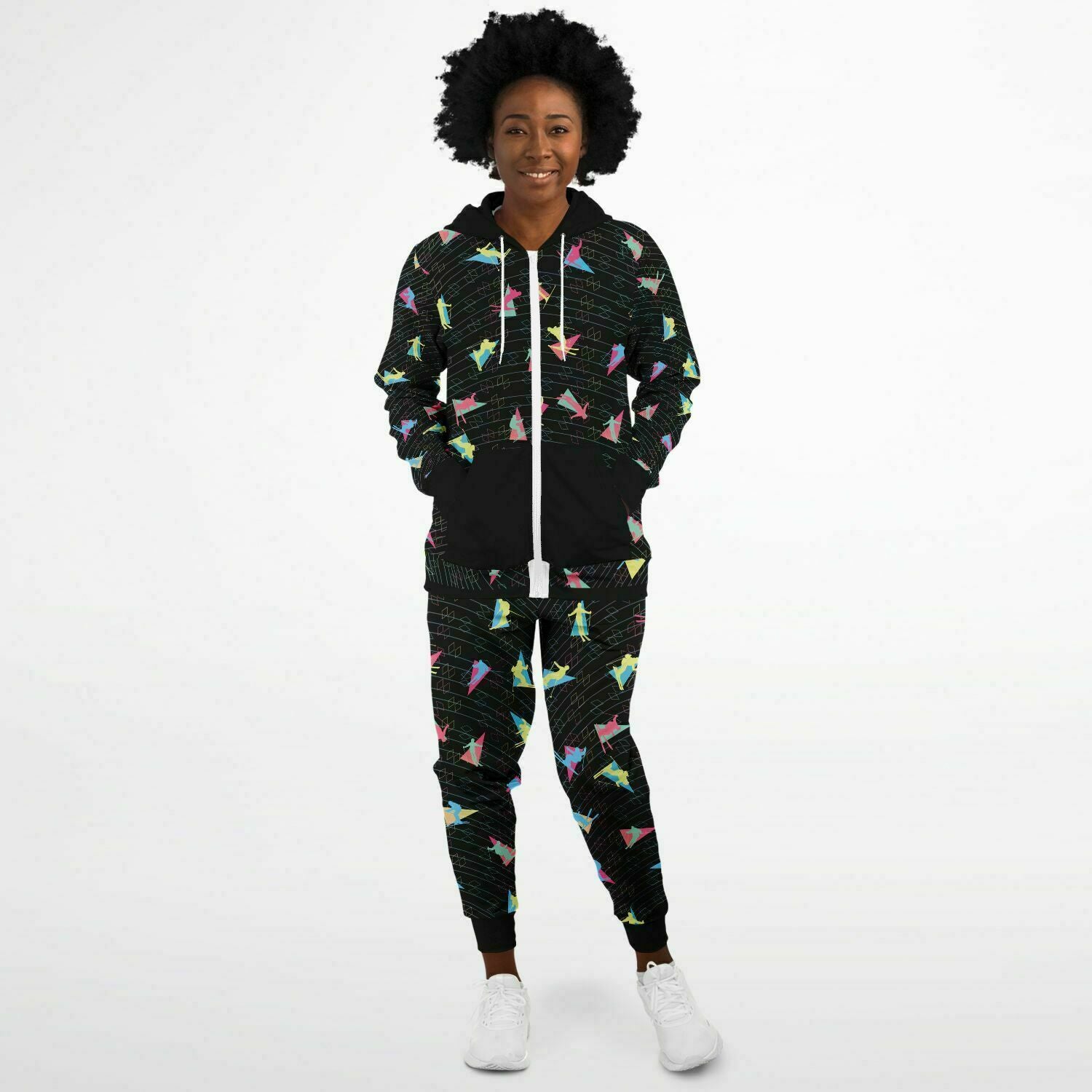 Ski Party Unisex Ziphoodie and Jogger Set