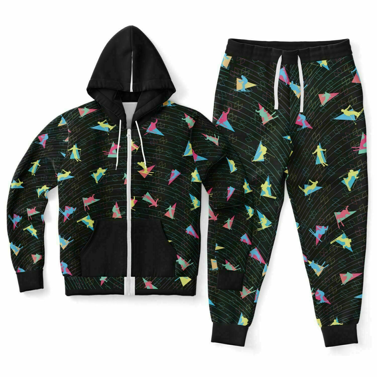 Ski Party Unisex Ziphoodie and Jogger Set