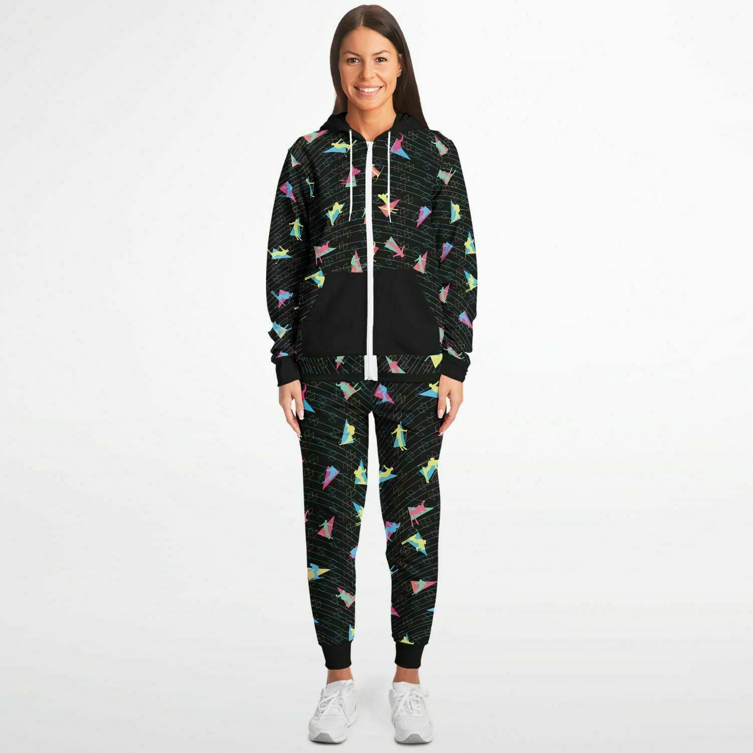 Ski Party Unisex Ziphoodie and Jogger Set