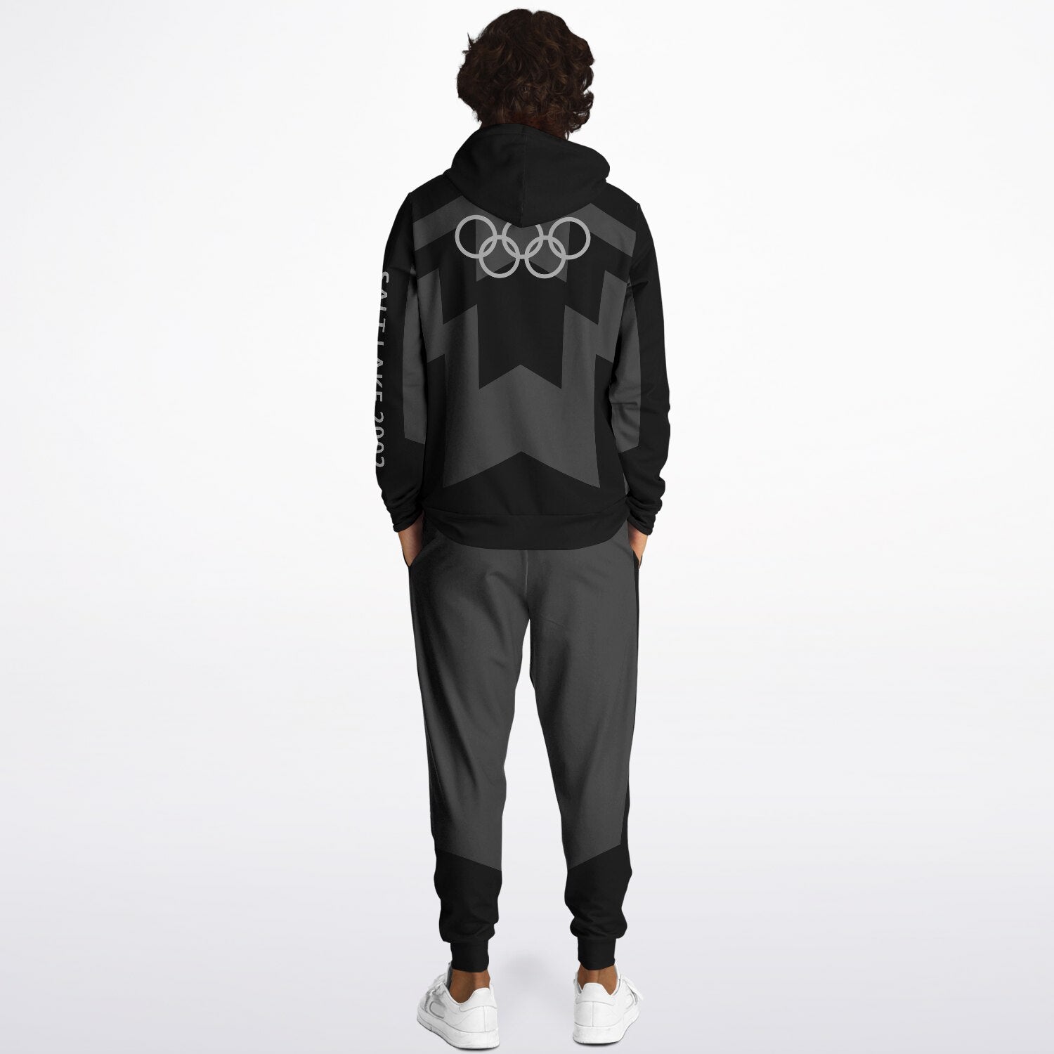 The Salt Lake 2002 Olympics Uniforms Hoodie & Jogger - Black