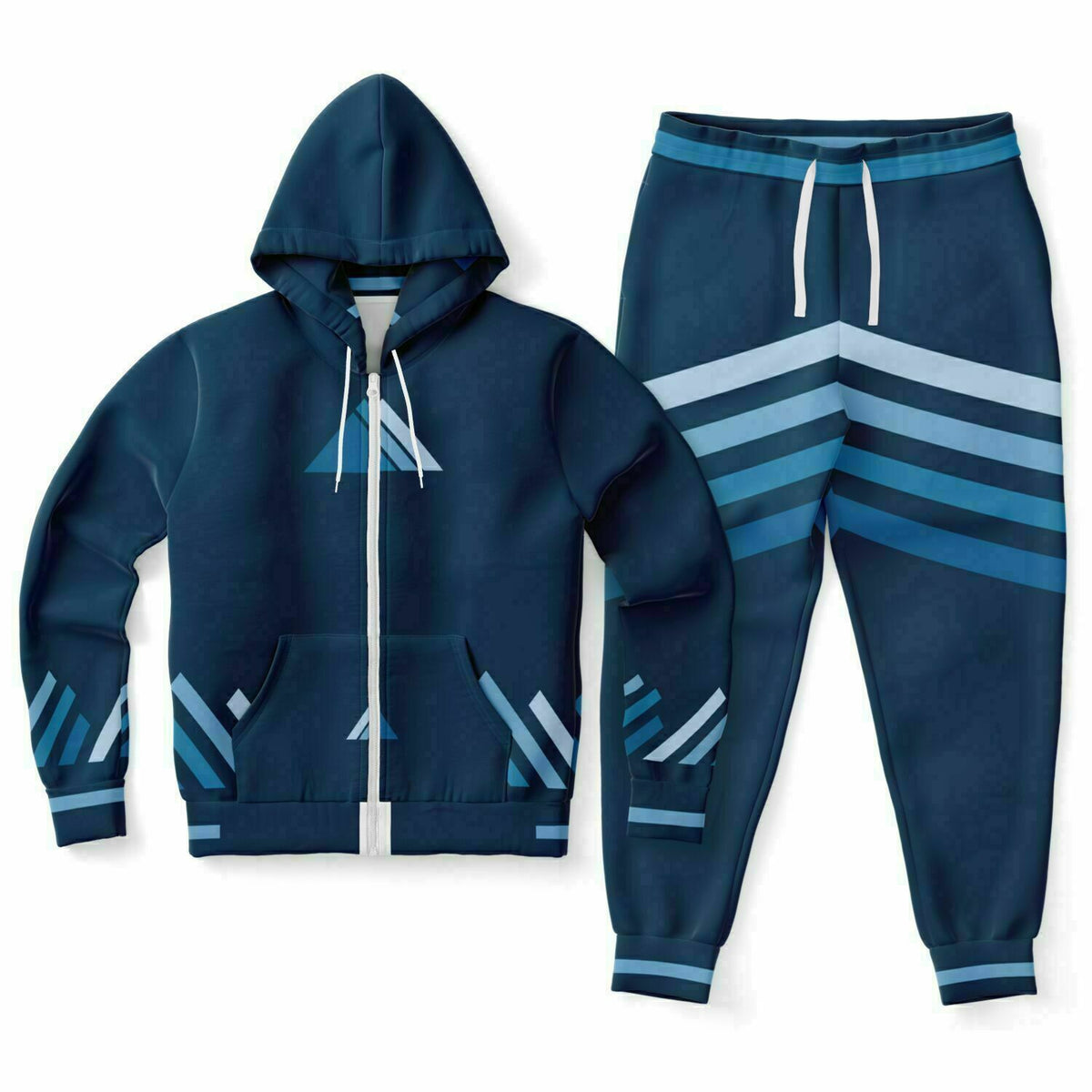 Winter Mountain Ziphoodie and Jogger Set