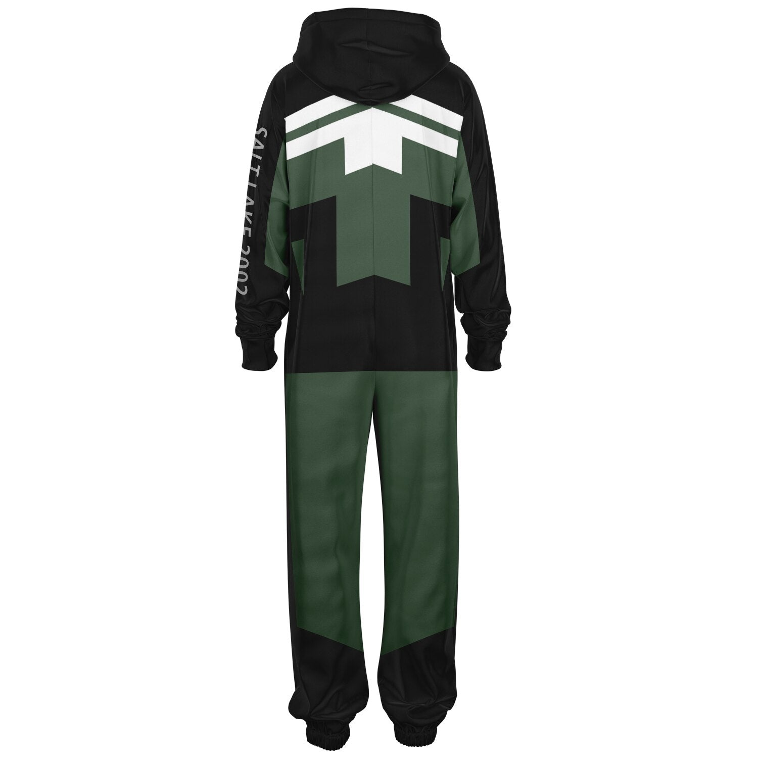 The Salt Lake 2002 Olympics Uniforms Jumpsuit - Green