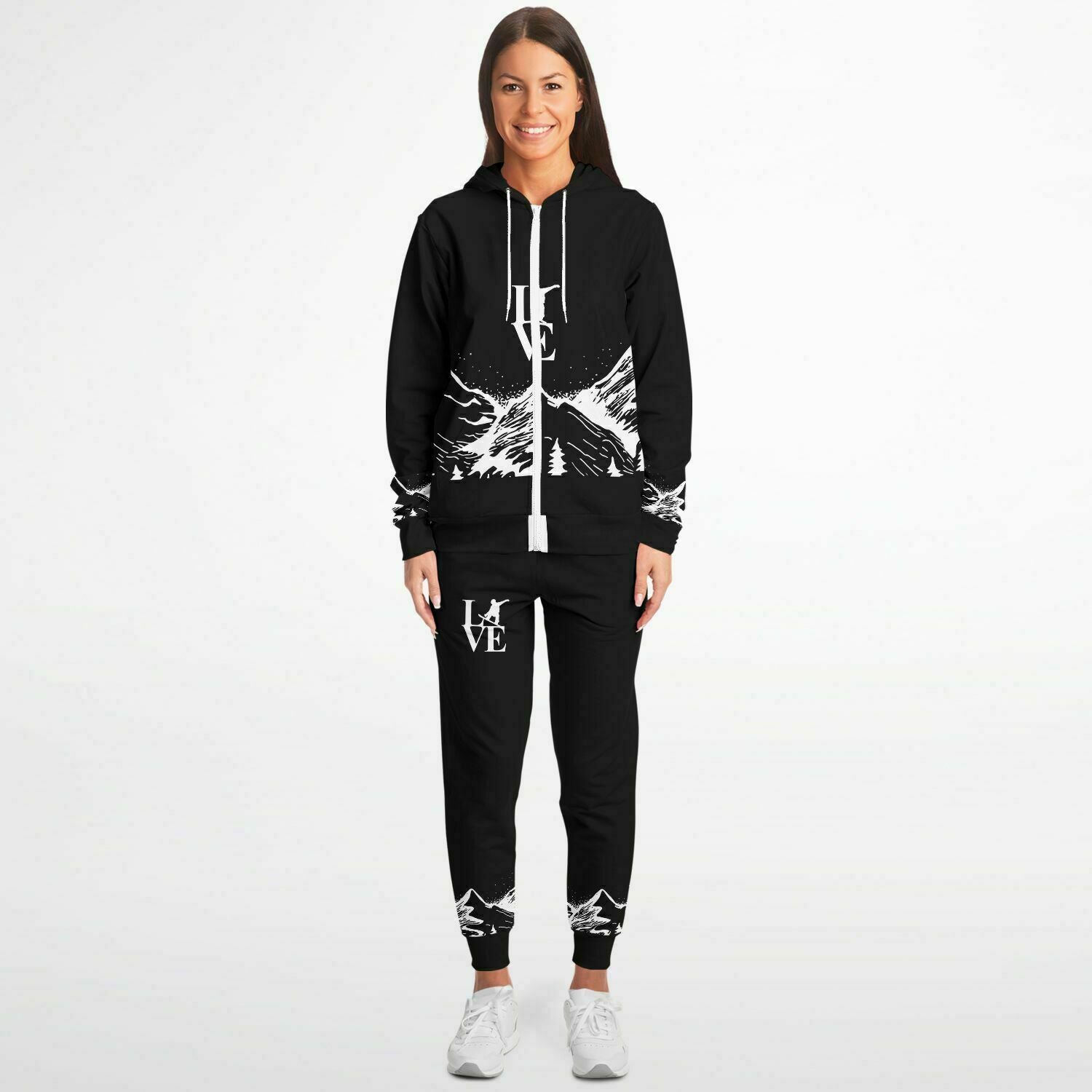 Love Snowboard, Ziphoodie and Jogger Set