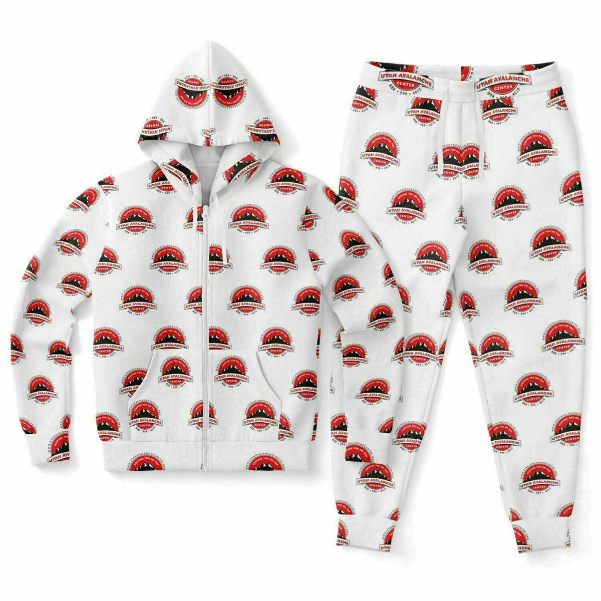 Utah Avalanche Center Ziphoodie and Jogger Set