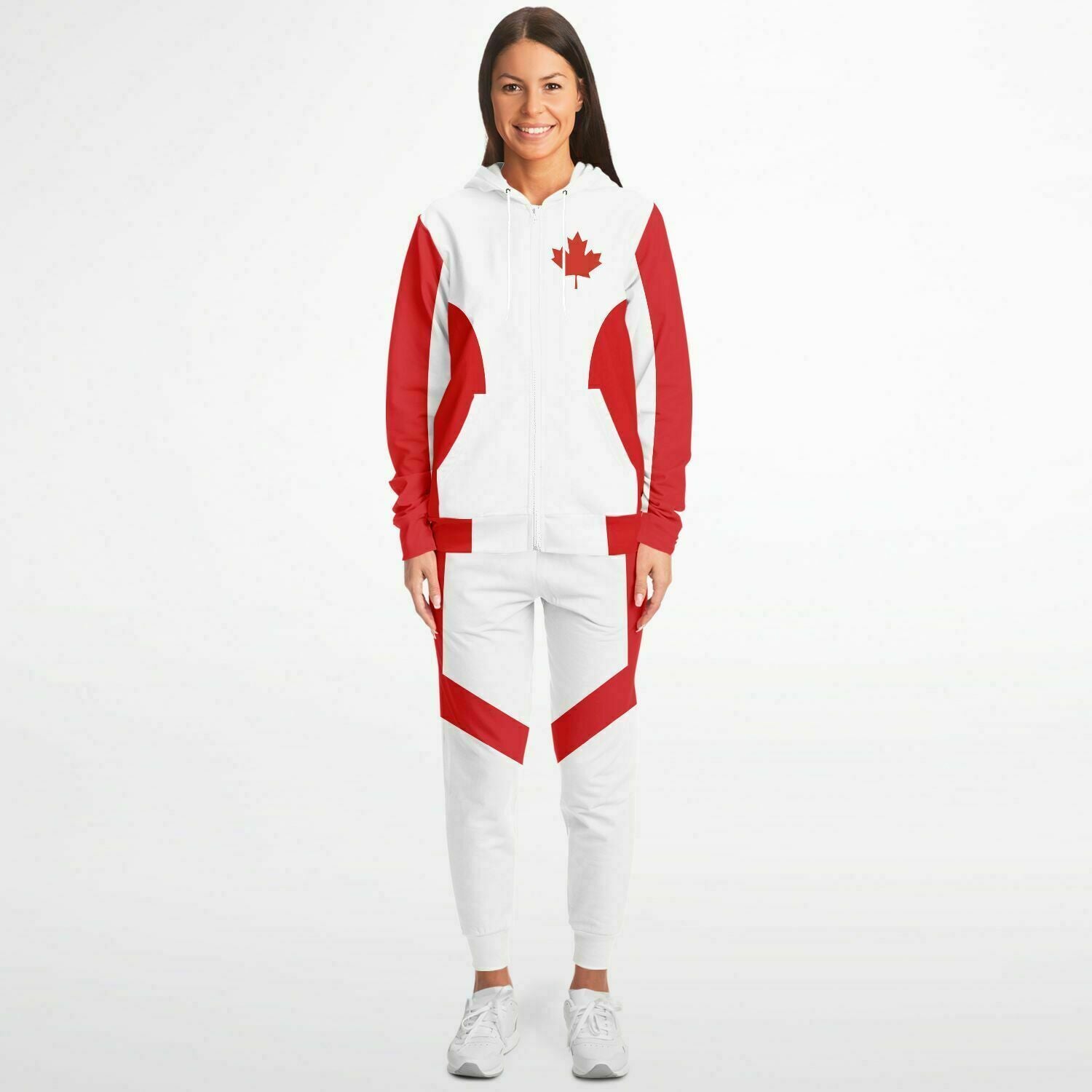 Oh Canada Unisex Ziphoodie and Jogger Set