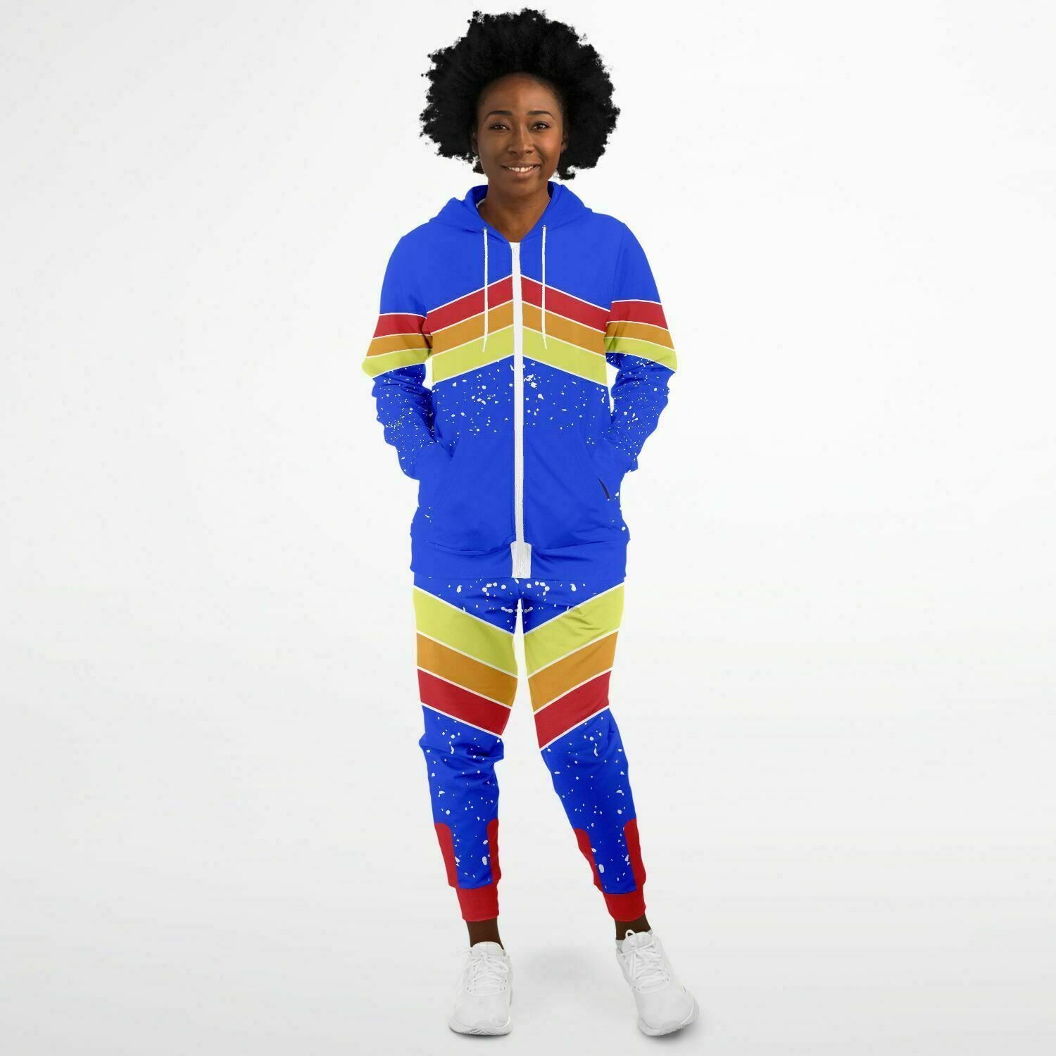 Powder Rewind Unisex Ziphoodie And Jogger Set