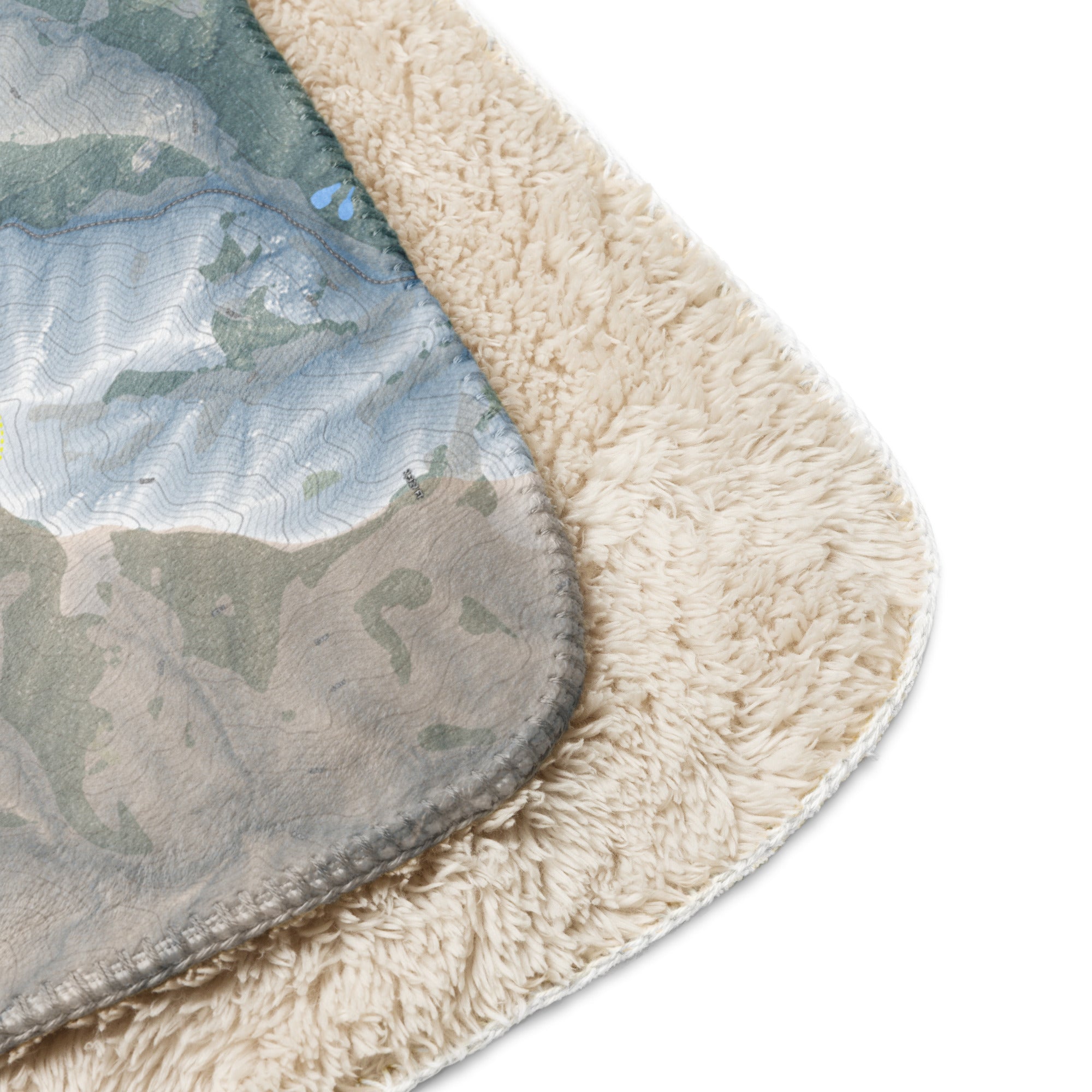 Powder Mountain, Utah Ski Resort Map blanket