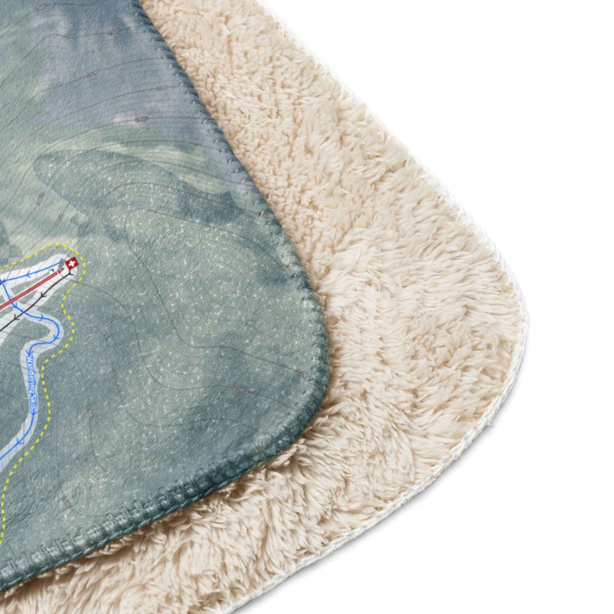 Attitash Mountain, New Hampshire Ski Resort Map Blanket