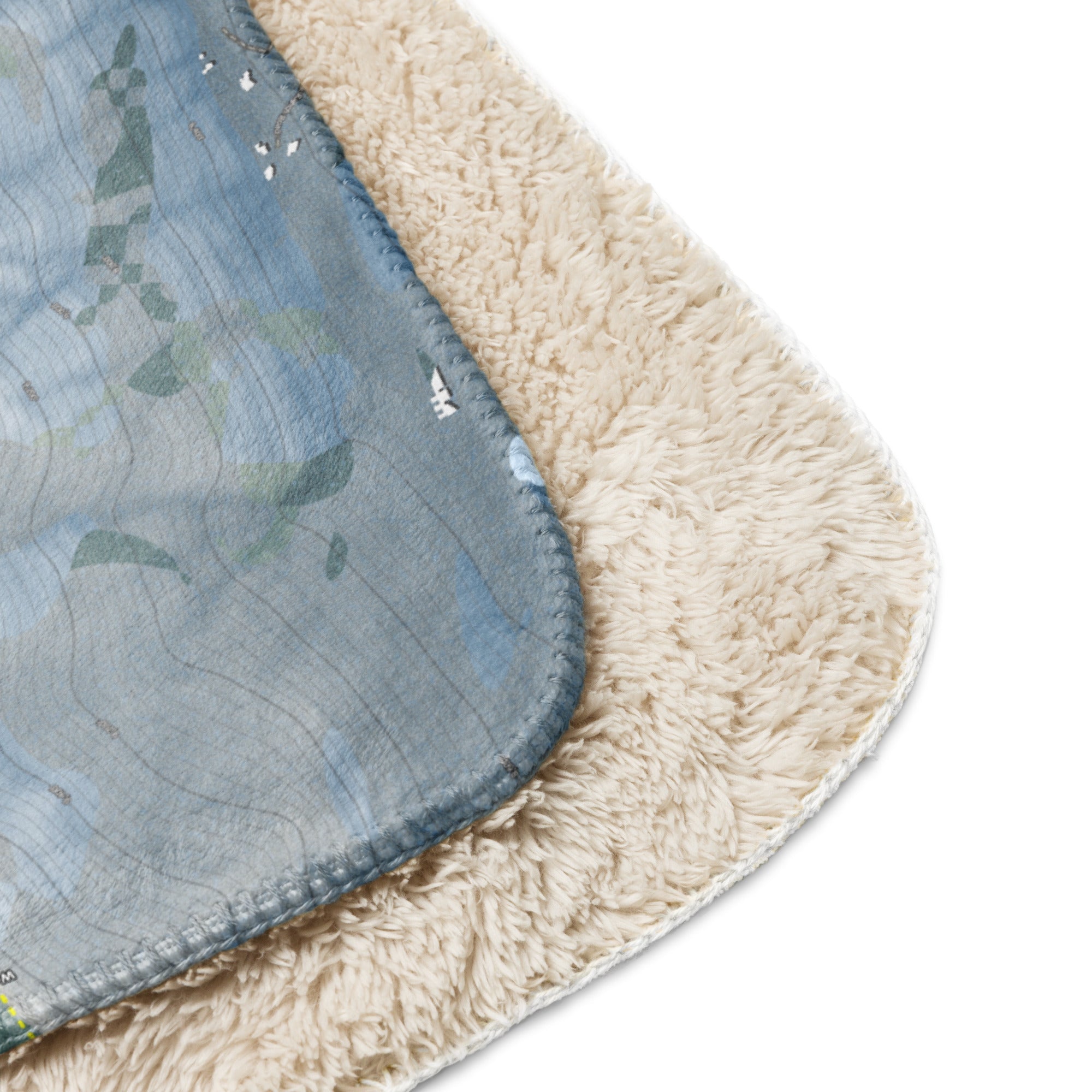 Buttermilk, Colorado Ski Resort Map Blanket