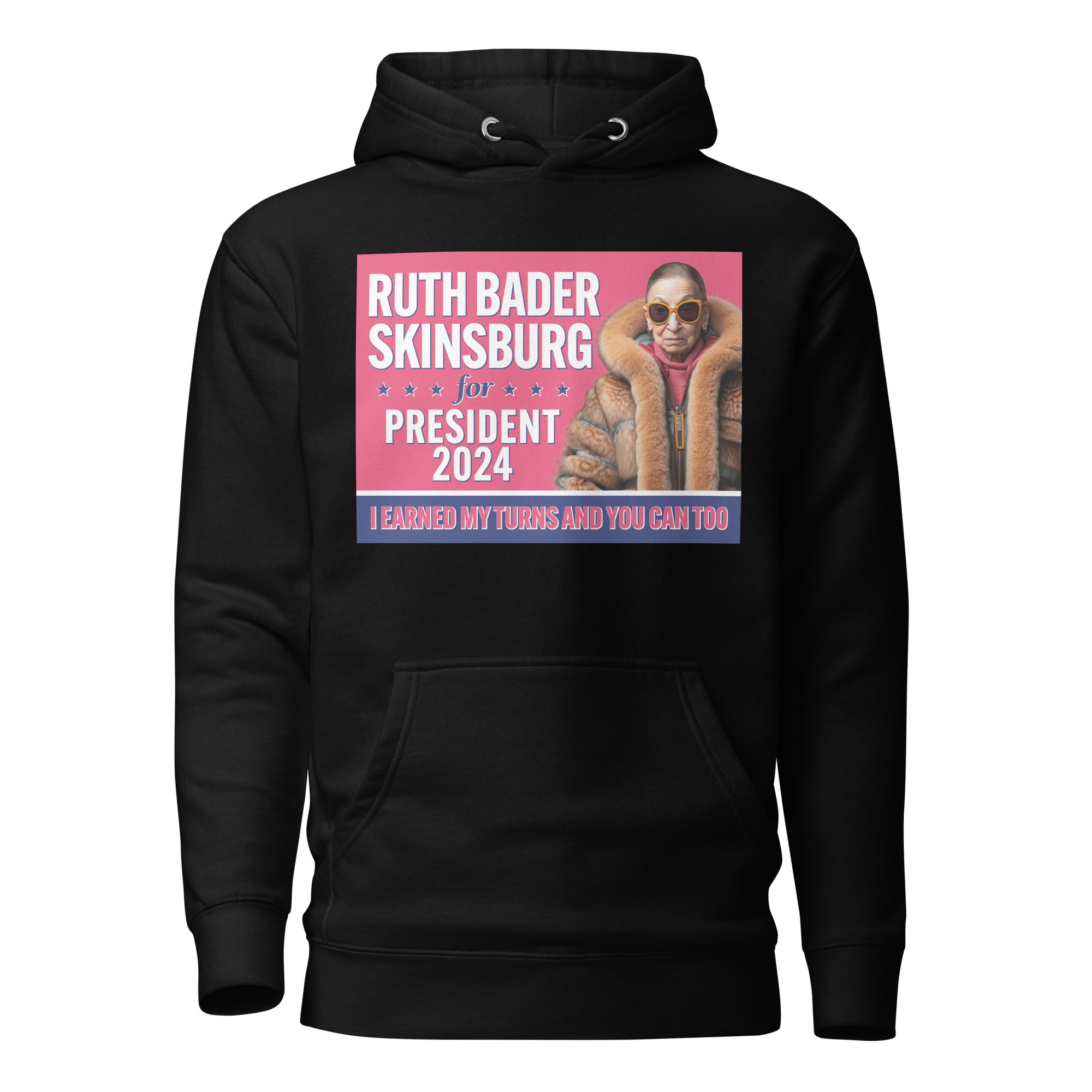 Ruth Bader Skinsburg For President 2024 Unisex Hoodie