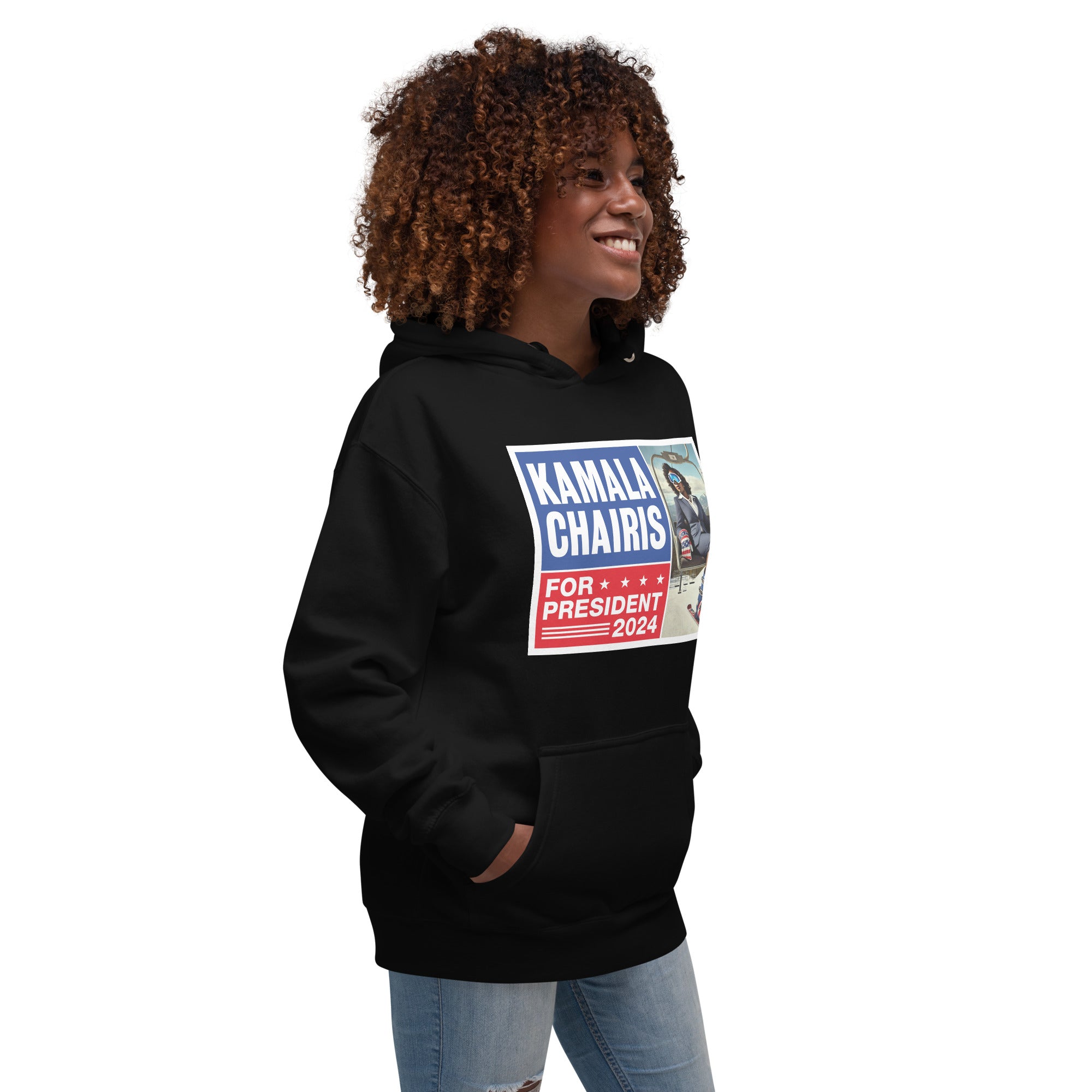 Kamala Chairis For President 2024 Unisex Hoodie