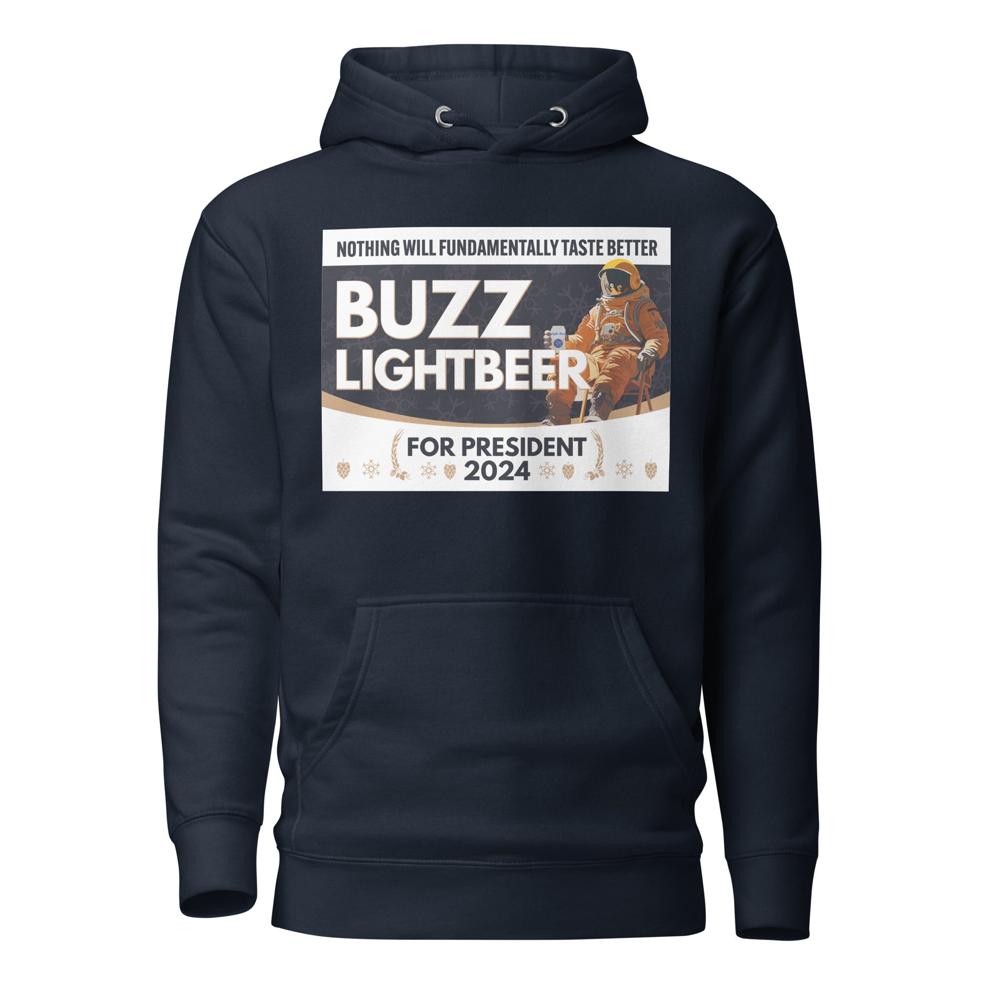 Buzz Lightbeer For President 2024 Unisex Hoodie