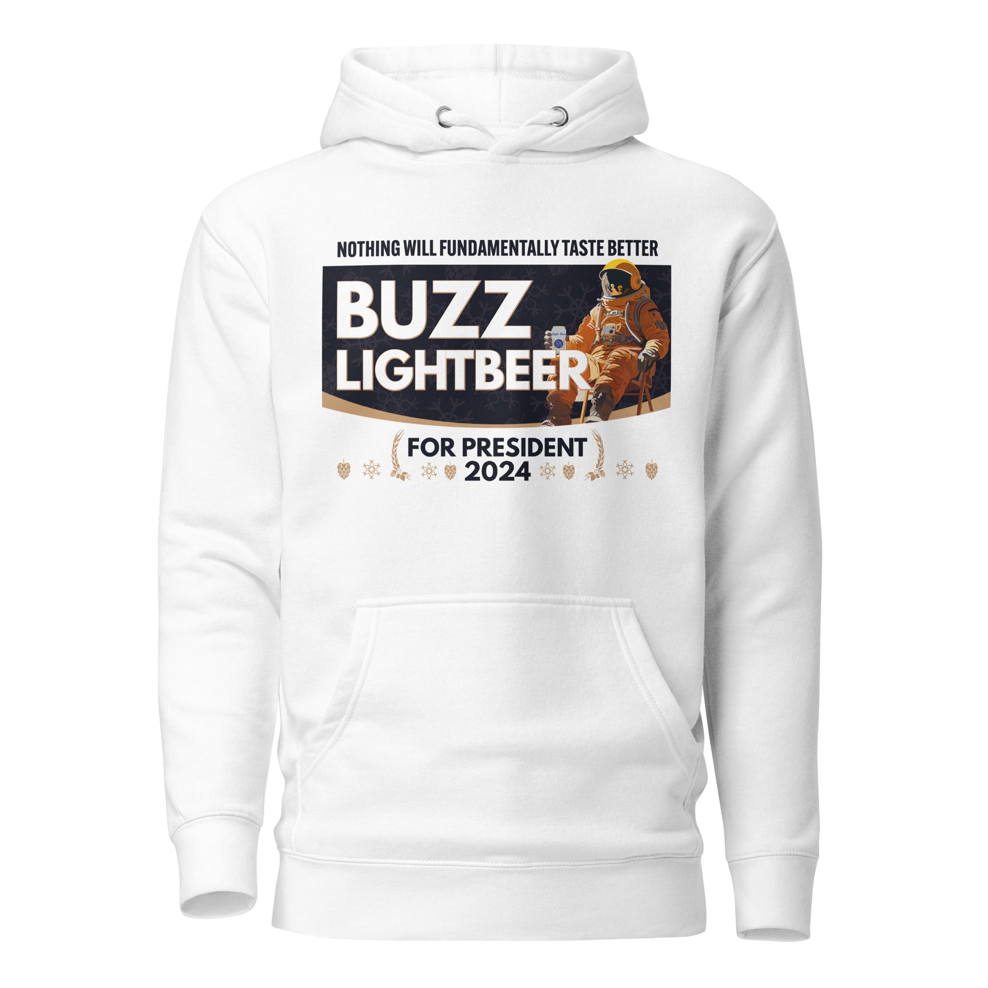 Buzz Lightbeer For President 2024 Unisex Hoodie