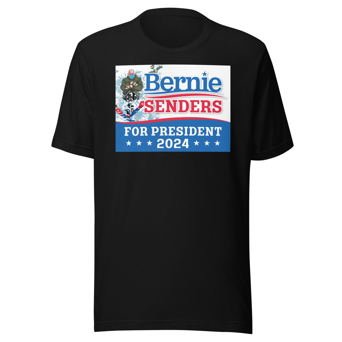 Bernie Senders For President 2024 Unisex t-shirt