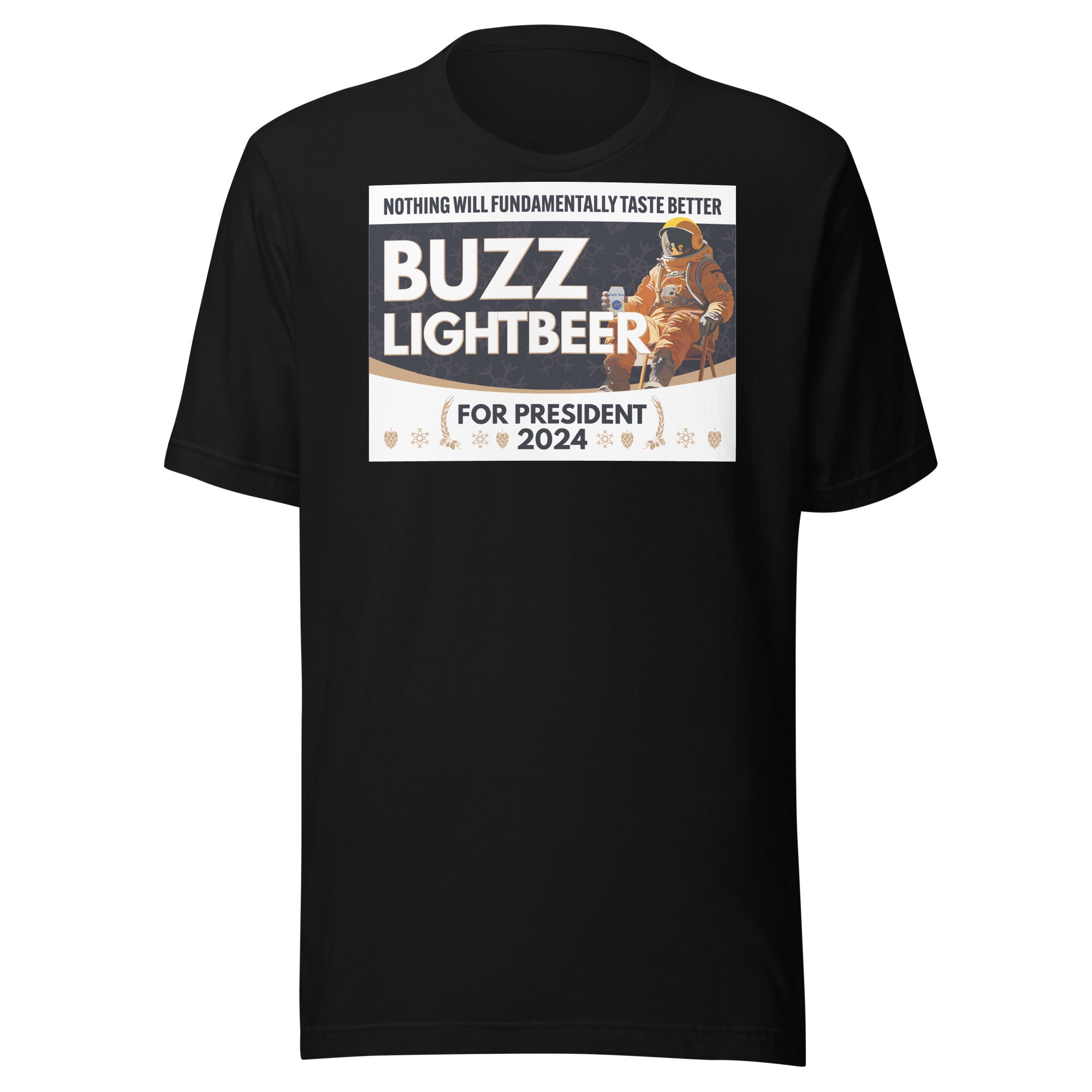 Buzz Lightbeer For President 2024 Unisex t-shirt