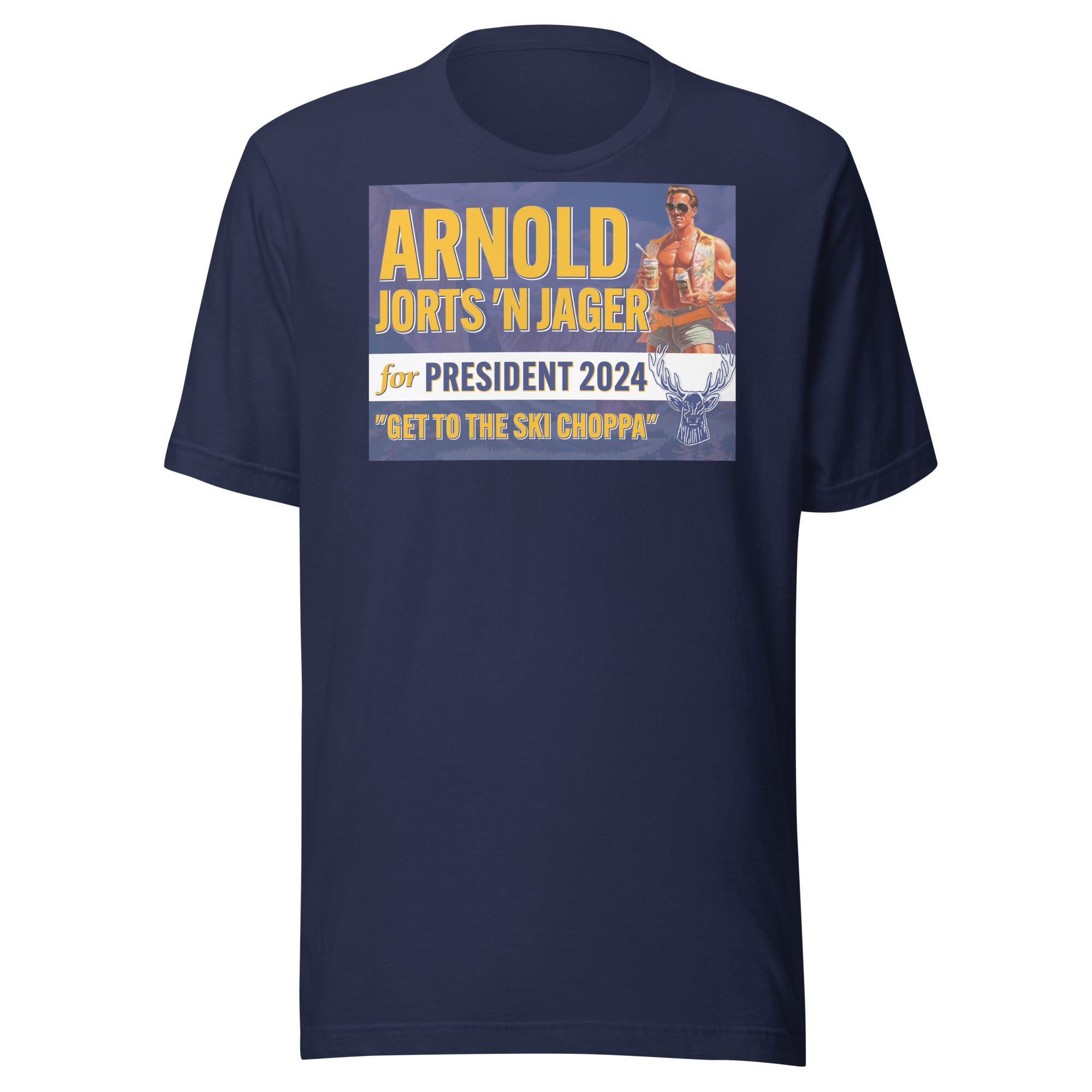 Arnold Jorts n' Jager For President 2024 Unisex t-shirt