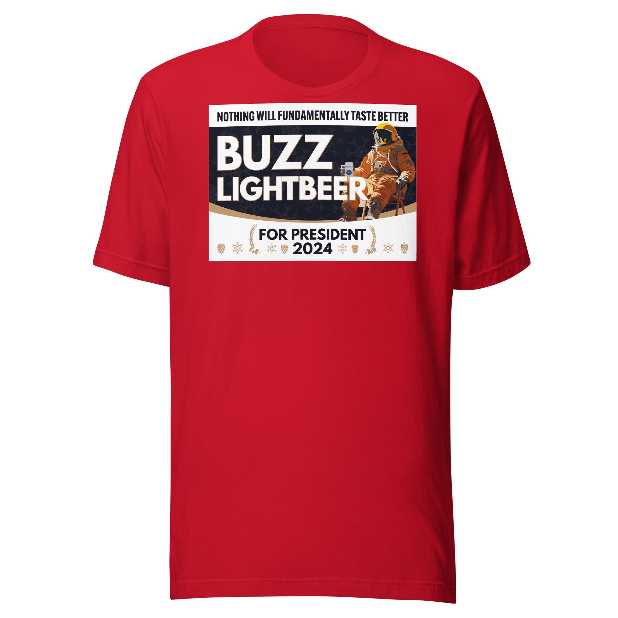 Buzz Lightbeer For President 2024 Unisex t-shirt