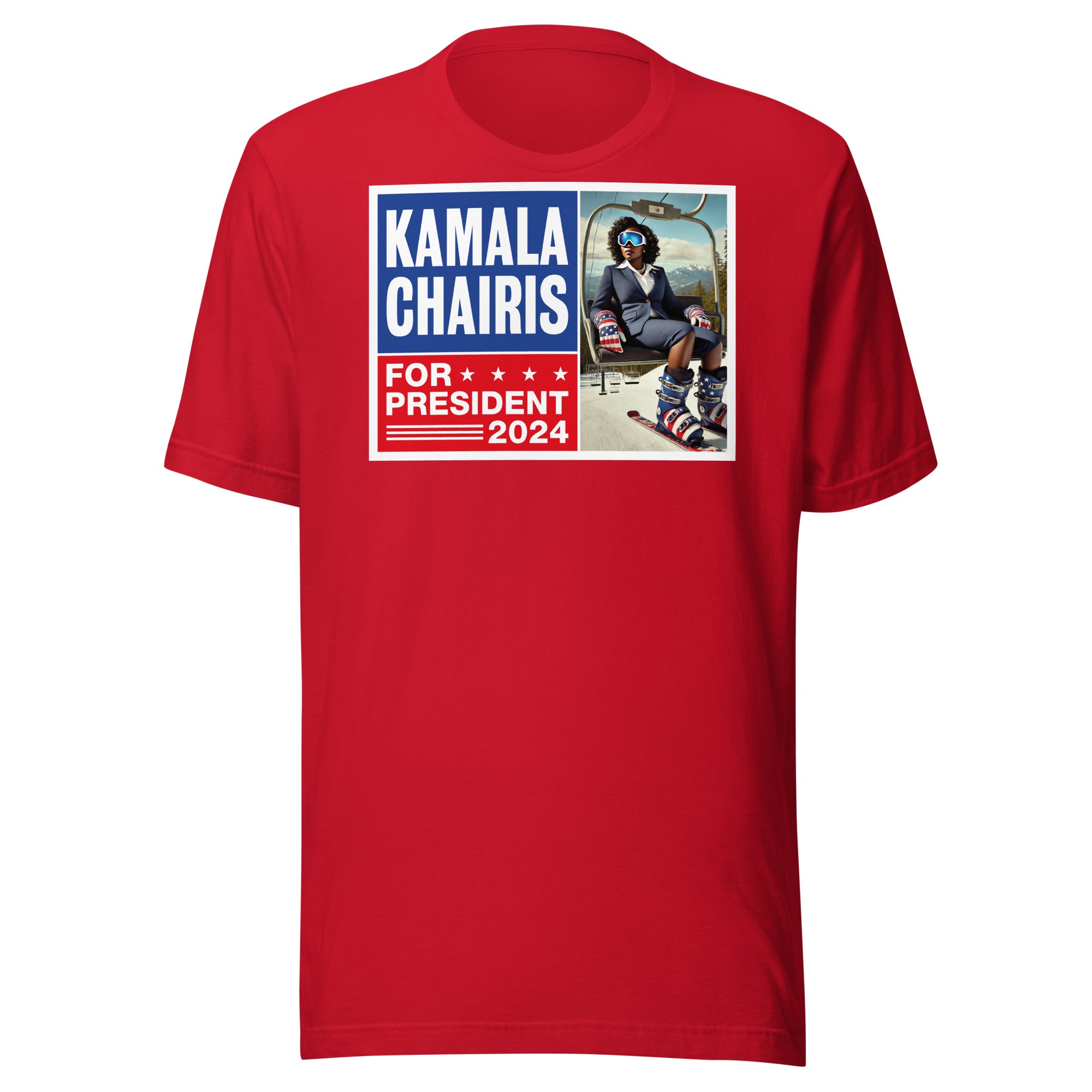 Kamala Chairis For President 2024 Unisex t-shirt