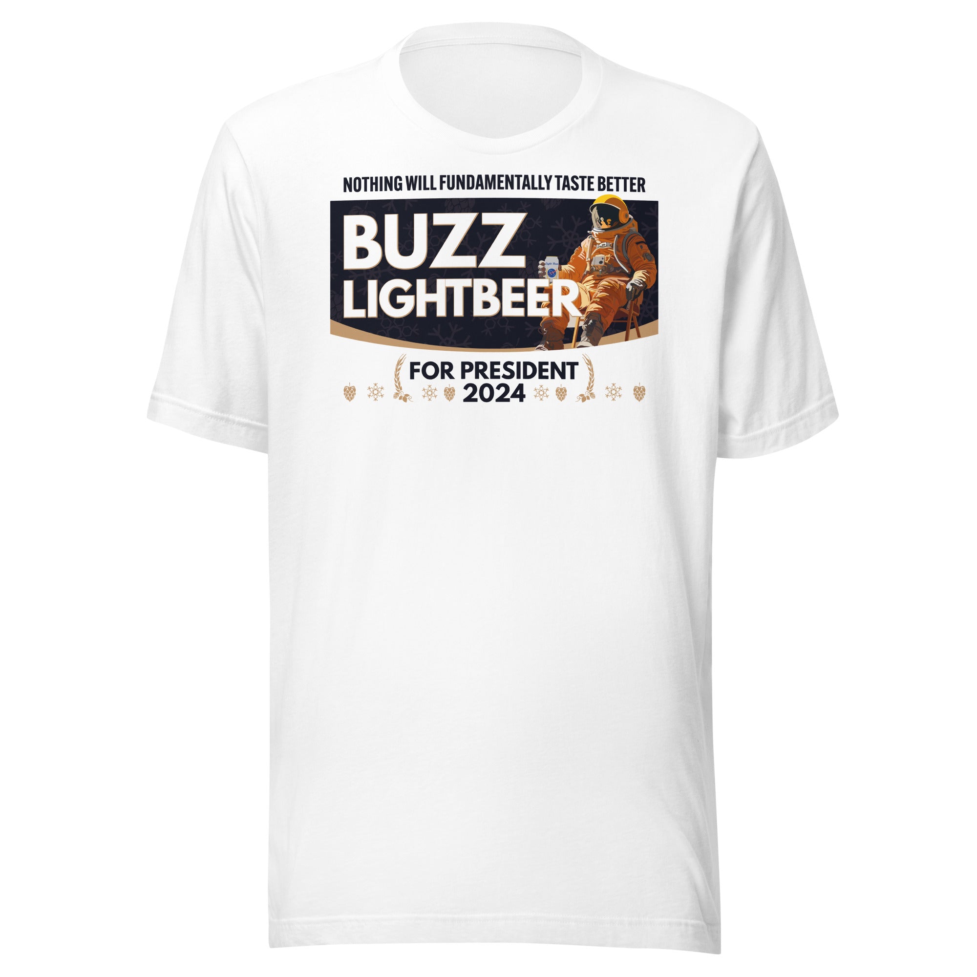 Buzz Lightbeer For President 2024 Unisex t-shirt