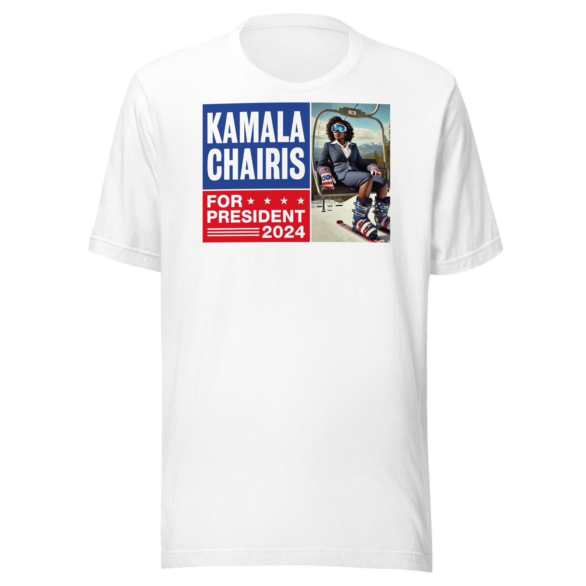 Kamala Chairis For President 2024 Unisex t-shirt